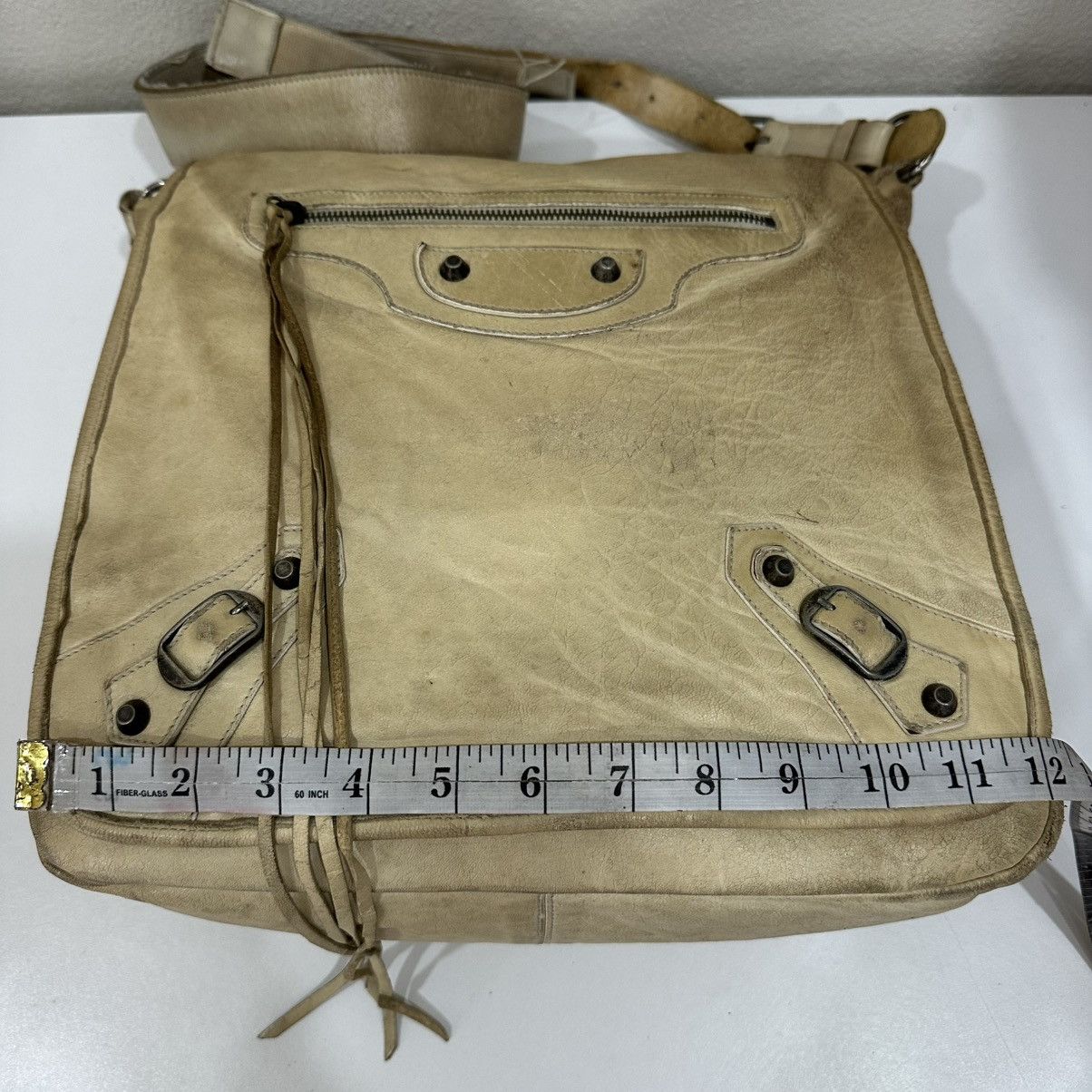 Balenciaga ‼️LASTDROP‼️ BALENCIAGA THE DAY LEATHER SHOULDER BAG Size ONE SIZE - 13 Thumbnail