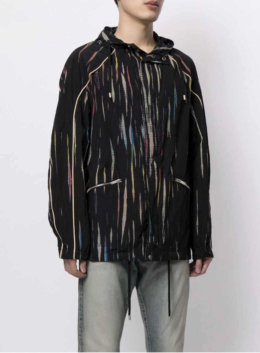Anthony Vaccarello Saint Laurent Marrakesh Windbreaker NWT Retail $2990 Size US L / EU 52-54 / 3 - 1 Thumbnail