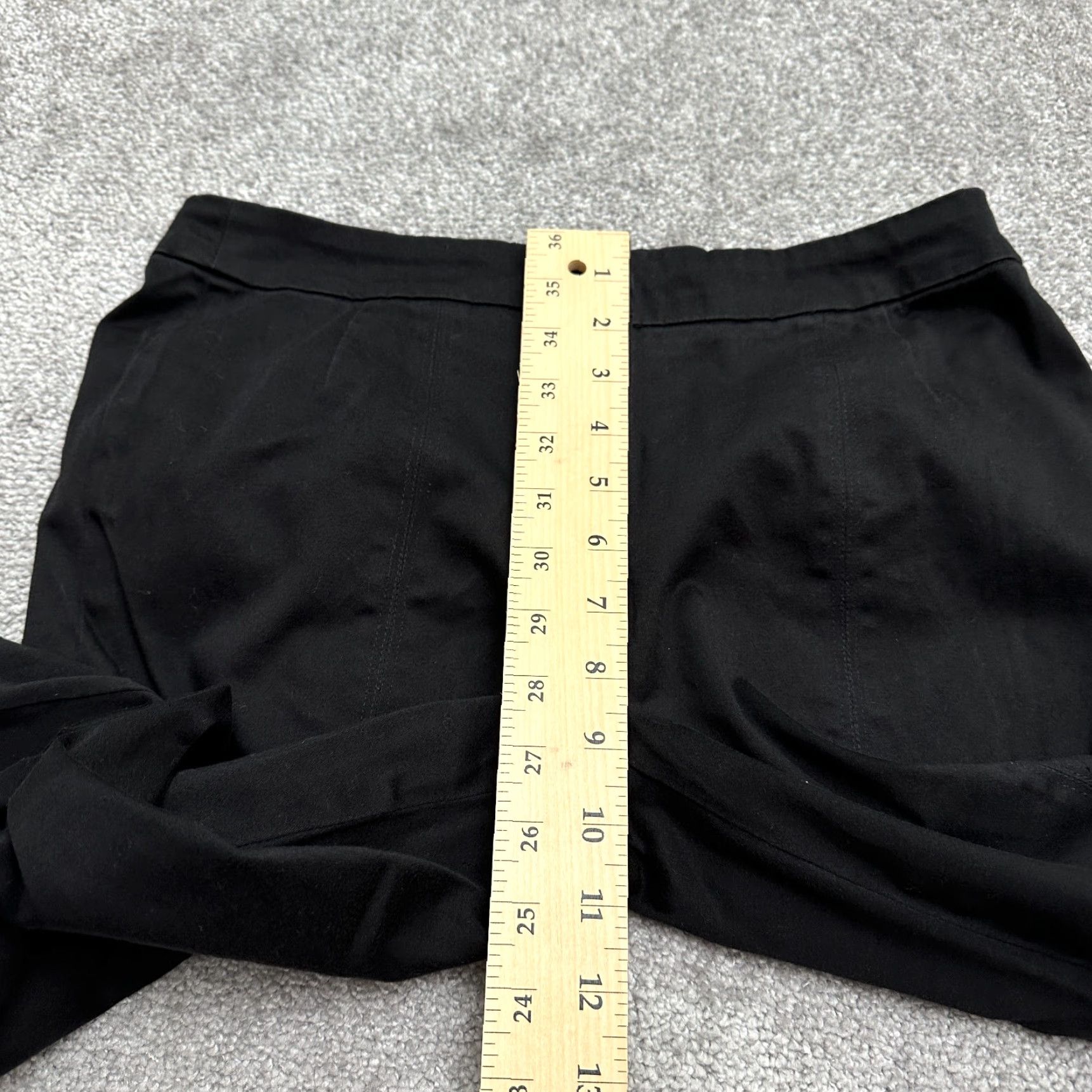 Soft Surroundings Soft Surroundings Pants Womens Small Black Mid Rise Cotton Straight Leg 30x24 Adult Regular Men's? No. End Gender: Womens Size 28" / US 6 / IT 42 - 7 Thumbnail