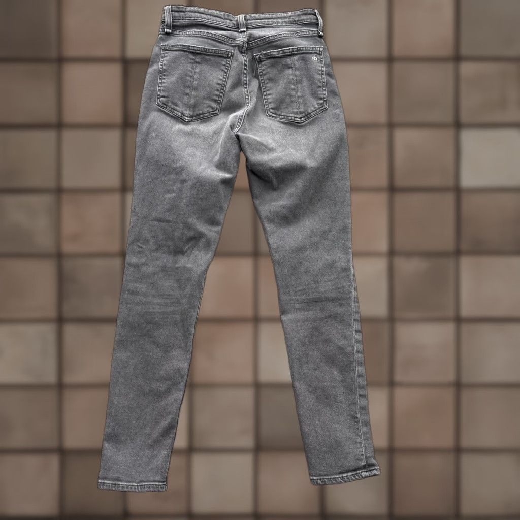 Rag & Bone rag & bone Jeans Womens 27 Gray Nina High Rise Ankle Skinny WYTHE Stretch Denim Size 27" / US 4 / IT 40 - 1 Thumbnail
