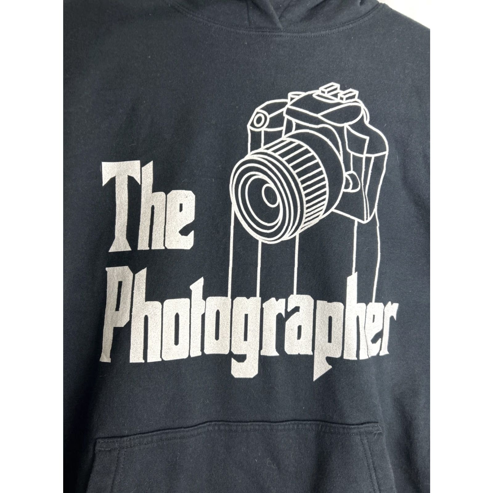 Port & Company Port & Company Mens XXL Pullover Hoodie Black White The Photographer Godfather Theme Hoodie Mens 2XL Black Colorful Size US XXL / EU 58 / 5 - 6 Thumbnail