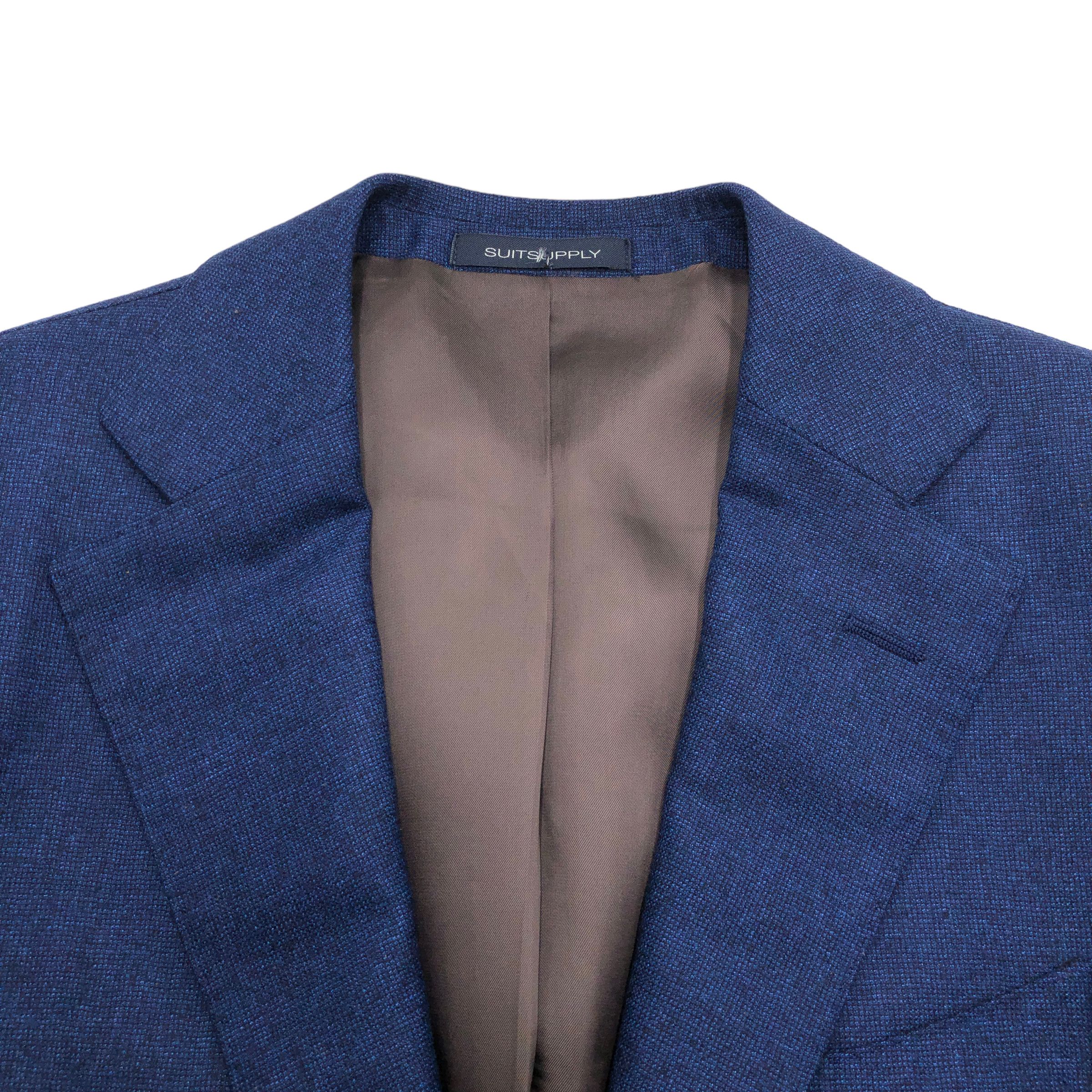 Suitsupply Lazio Single Breasted Wool Blazer Size EU:44; UK:34; US:34S Size 34S - 4 Thumbnail