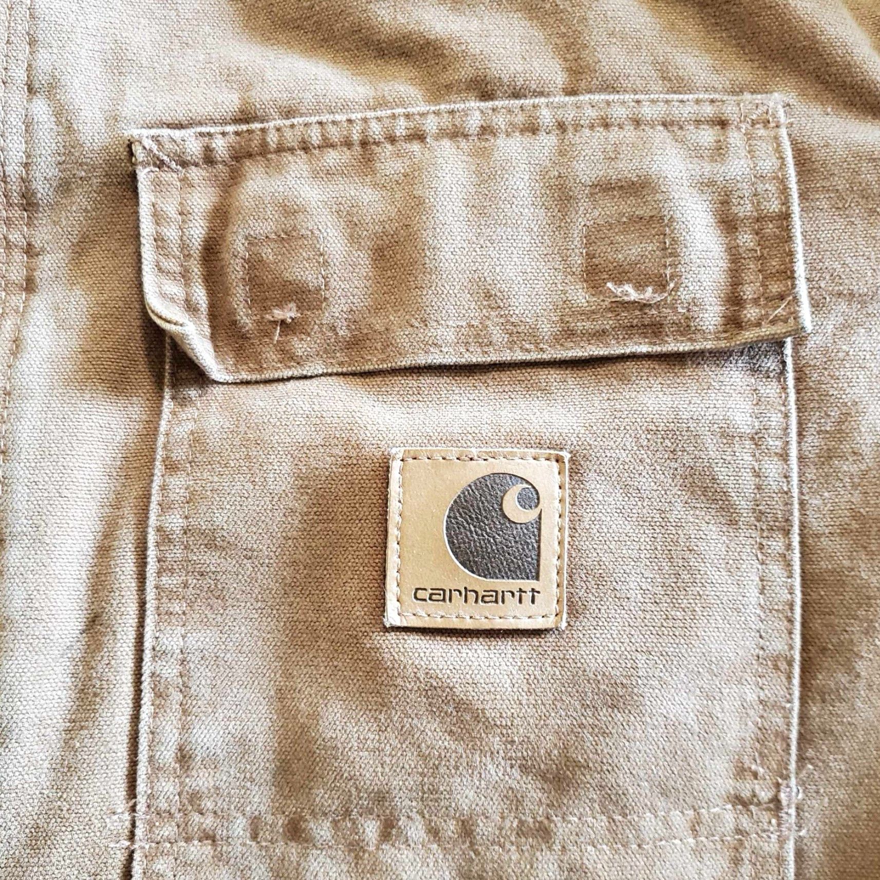 Carhartt VINTAGE Carhartt Jacket Mens Chore Barn Coat C26 CHT Brown XL TG Big & Tall USA Overcoat Size US XL / EU 56 / 4 - 4 Thumbnail