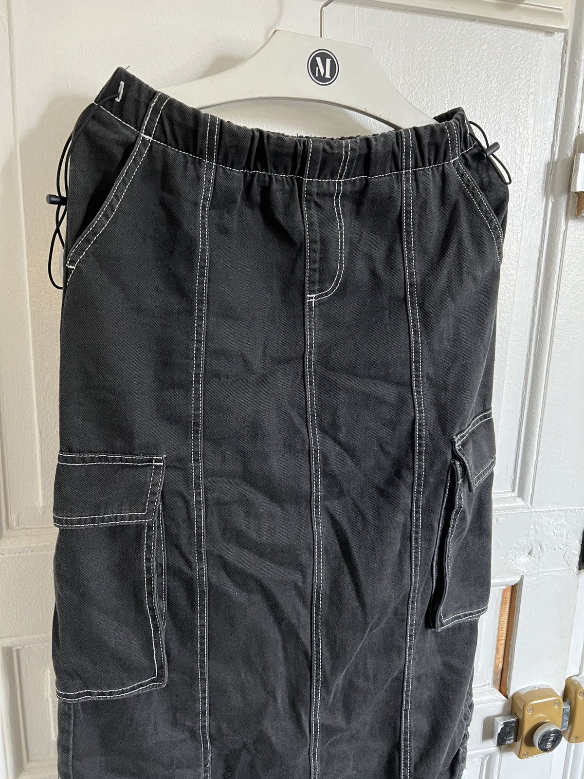 Japanese Brand × Vintage Y2K Rap Skirt Cargo Skate like diesel Carhartt dress oakley Size 28" / US 6 / IT 42 - 2 Thumbnail