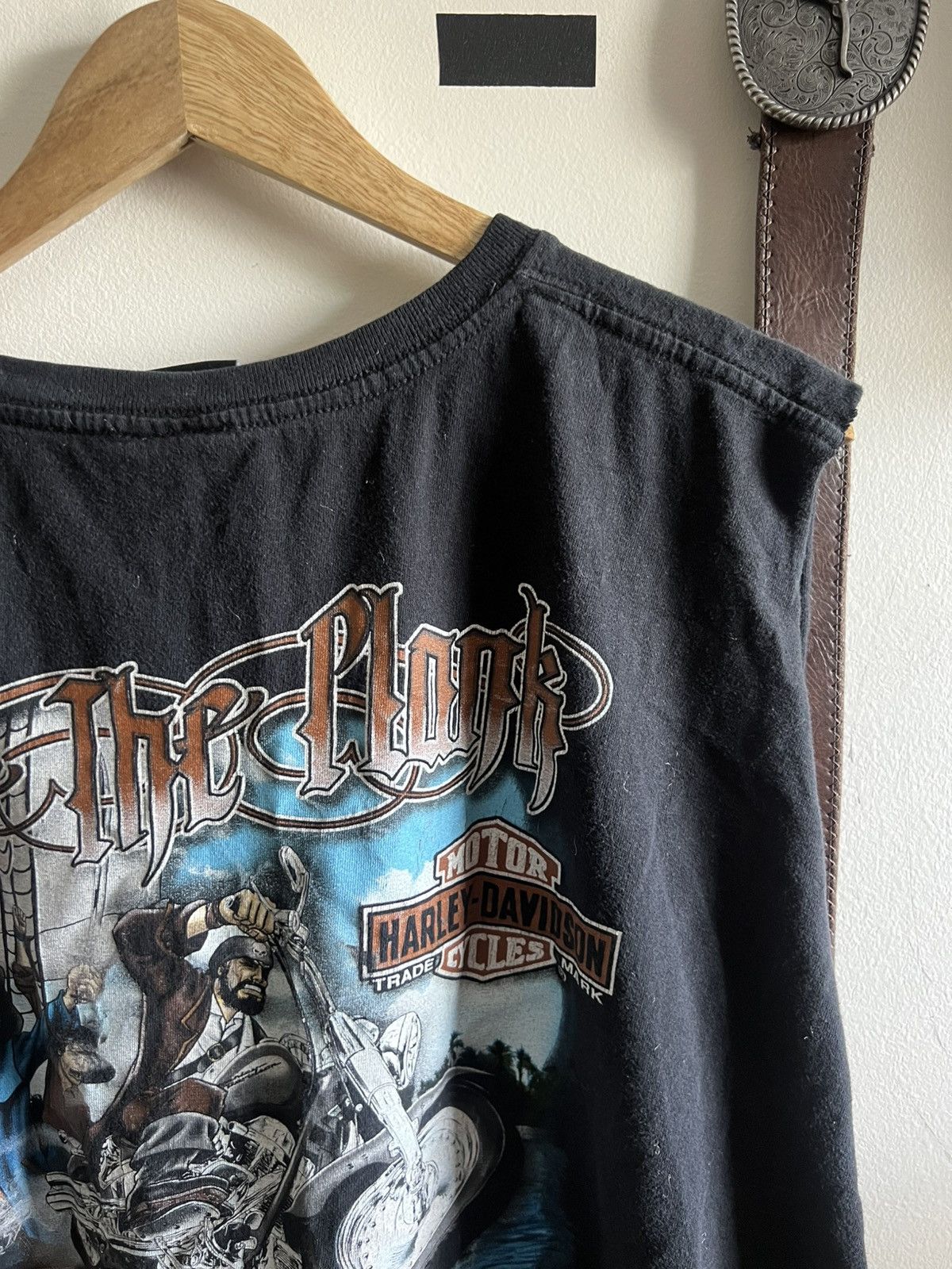 Harley Davidson Harley Dave Bahamas Wood Cutoff Size US XL / EU 56 / 4 - 4 Thumbnail