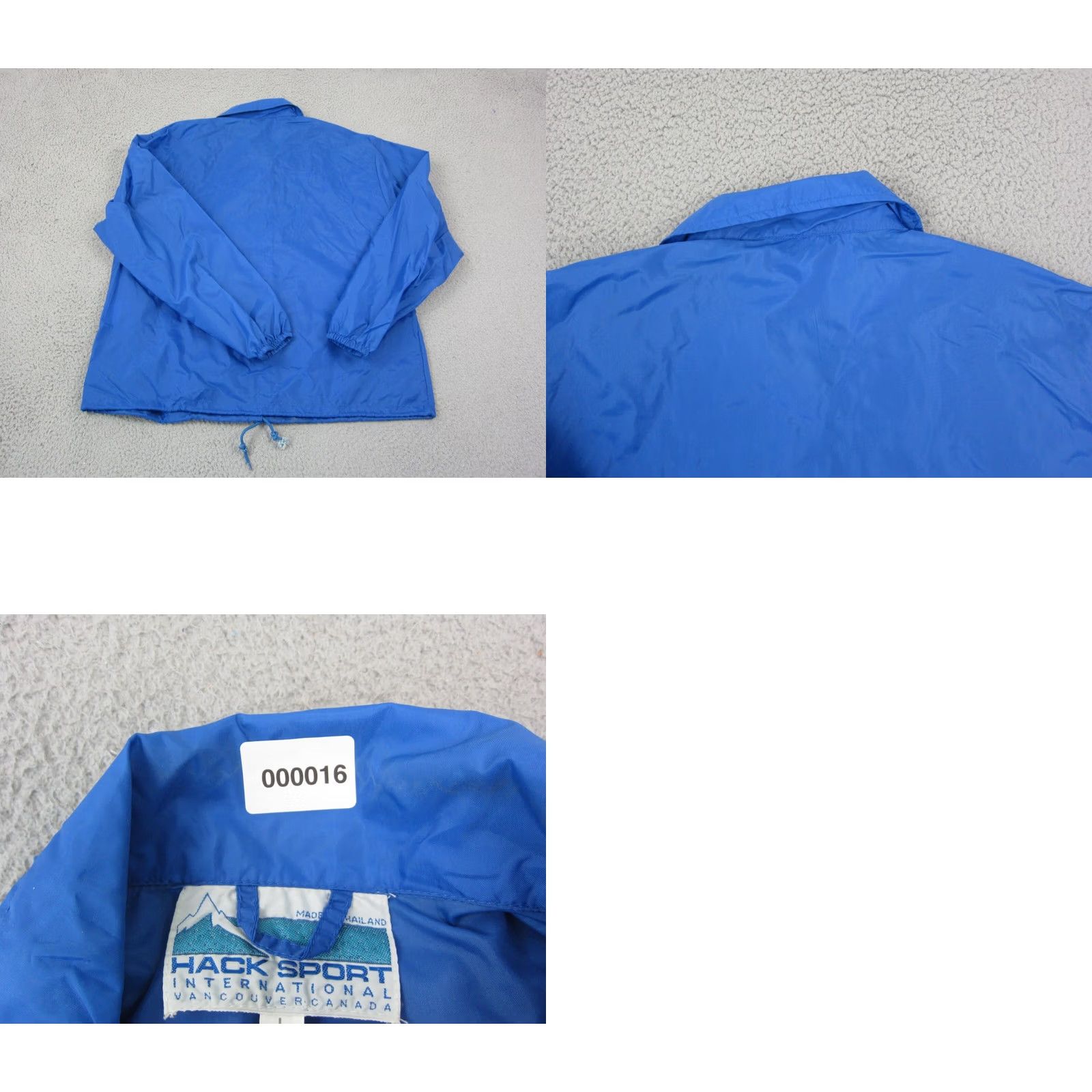 Vintage VINTAGE Knights of Columbus Jacket Mens Large Blue Windbreaker Zip Up 90s Hack Sports Logo Size US L / EU 52-54 / 3 - 9 Thumbnail
