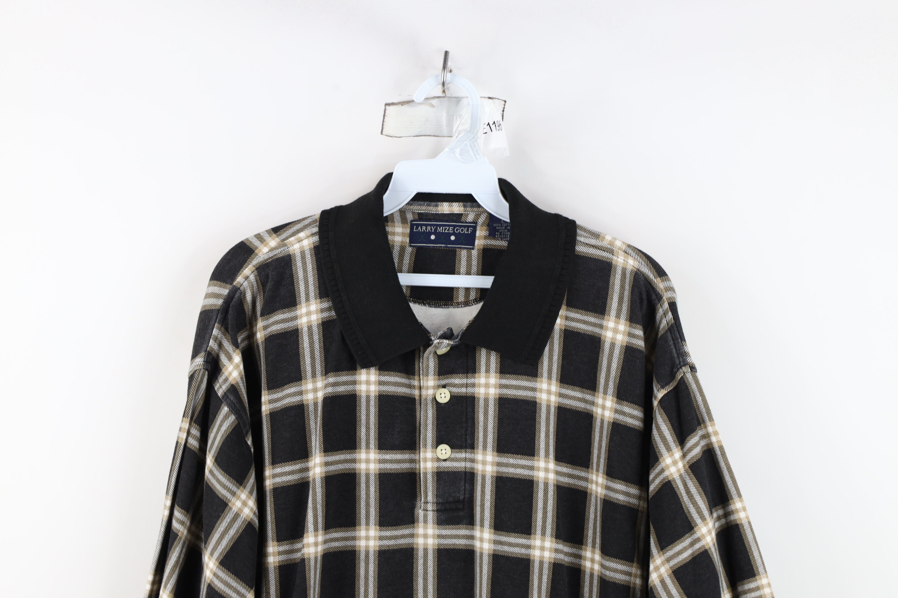 Vintage Vintage 90s Streetwear Heavyweight Baggy Fit Golf Polo Shirt Size US L / EU 52-54 / 3 - 2 Thumbnail