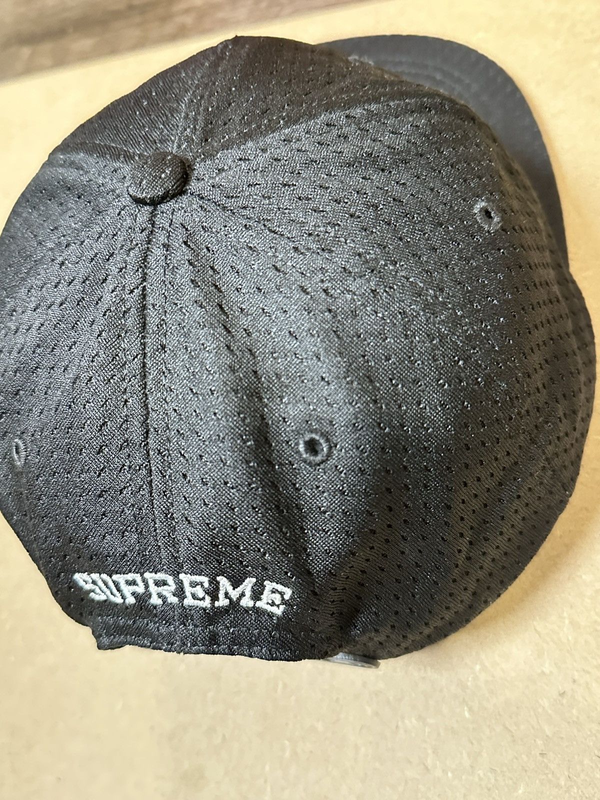 Supreme Supreme Zig Zag 6-Panel cap in black. Size ONE SIZE - 7 Thumbnail