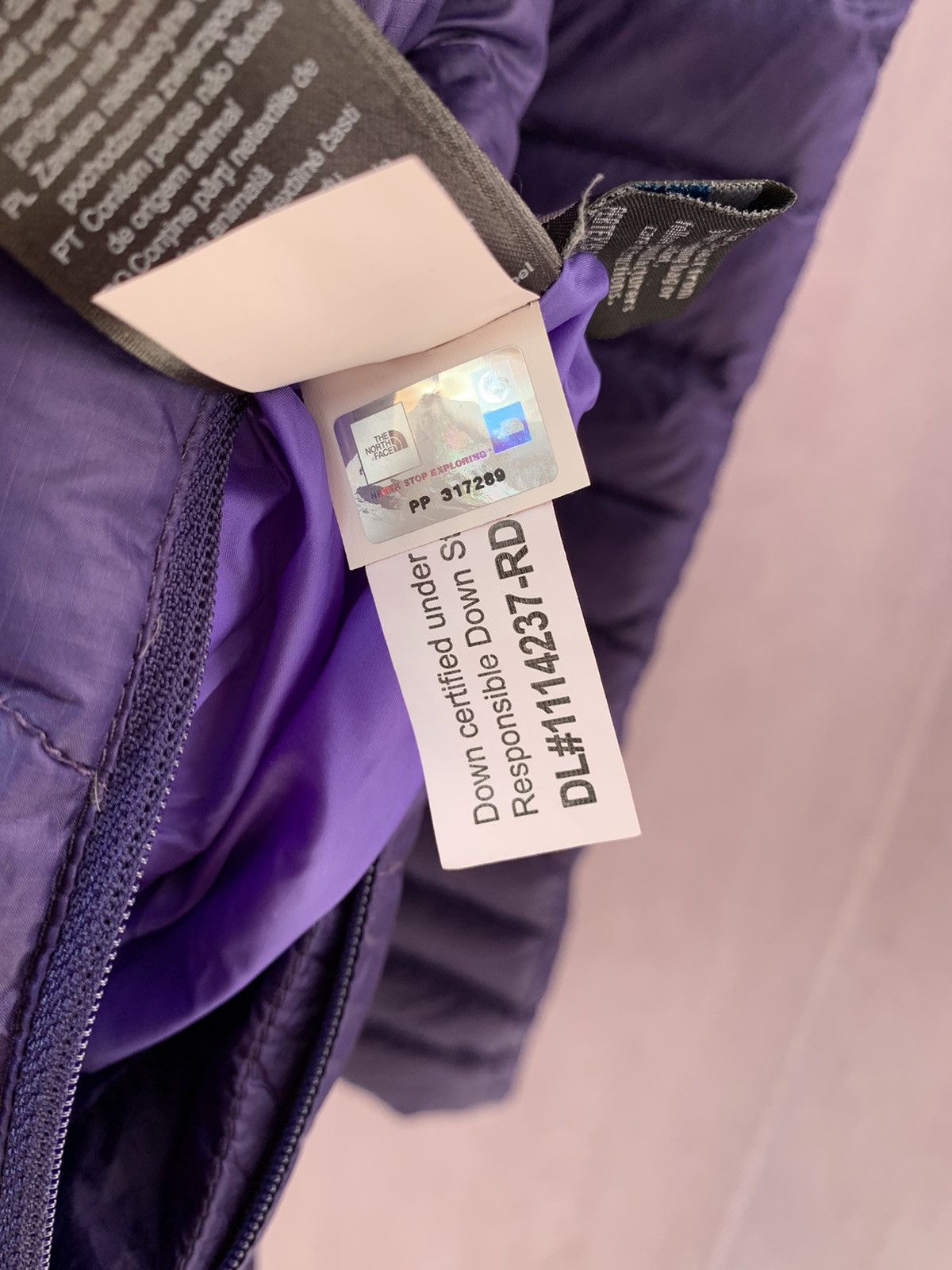 The North Face 700 down puffer jacket