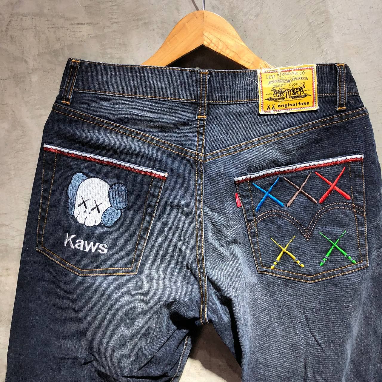 Levi's × Original Fake Levi's X Kaws Original fake denim