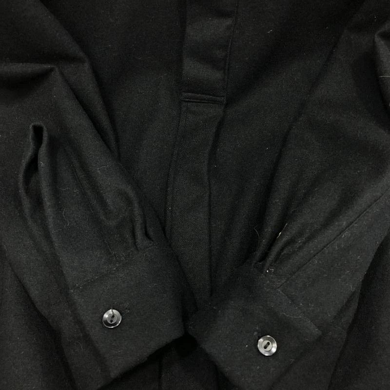 Yohji Yamamoto Pour Homme 90s archive wool melton long shirts Size US M / EU 48-50 / 2 - 4 Thumbnail