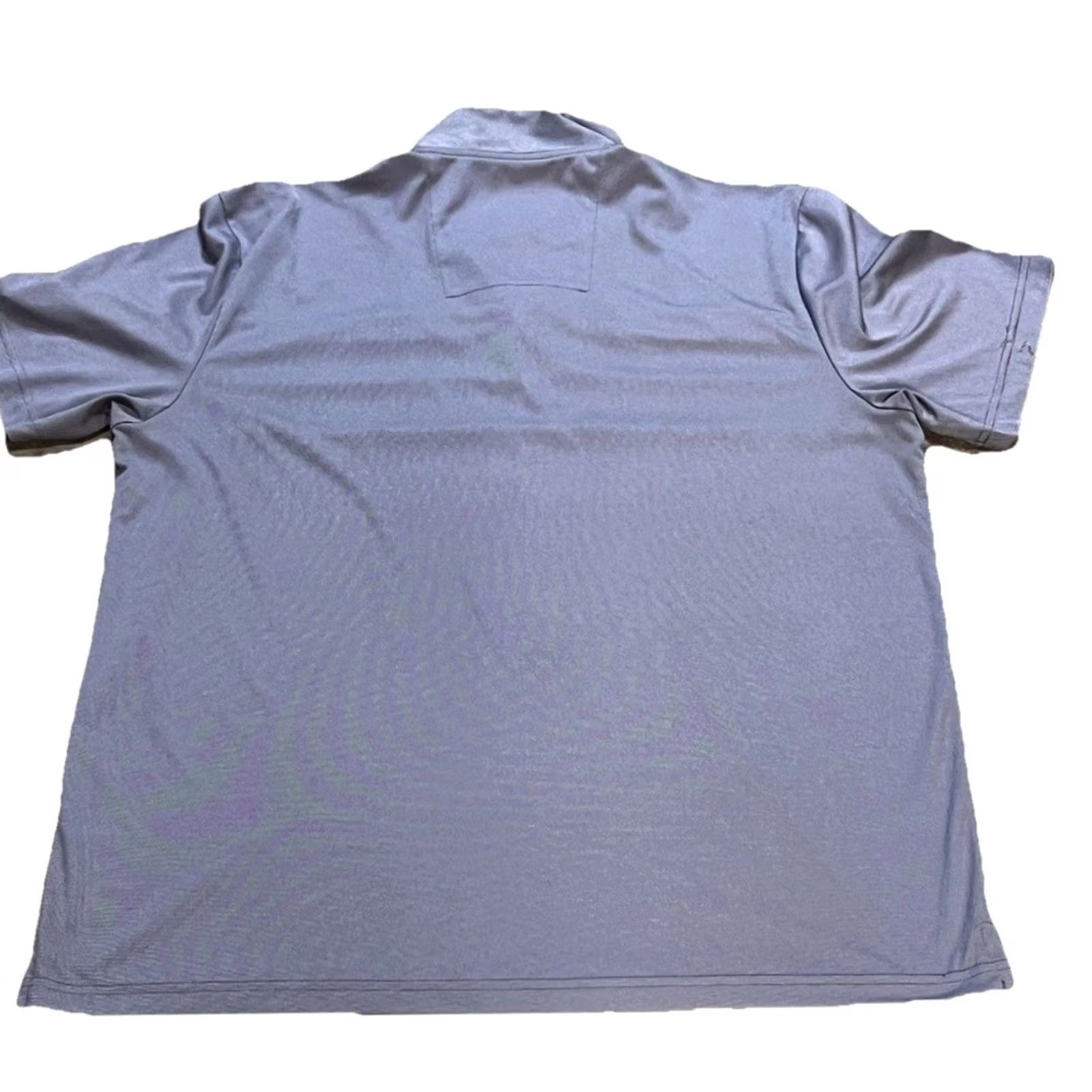 NFL Dallas Cowboys NFL Polo Shirt Mens XL Gray Striped Performance Football Golf Size US XL / EU 56 / 4 - 7 Thumbnail