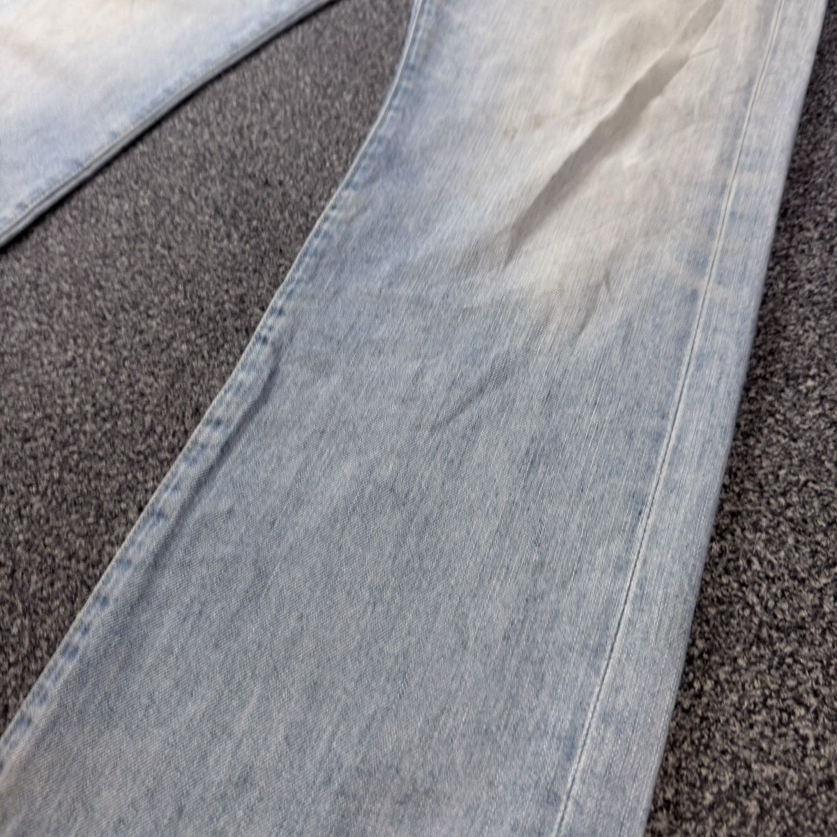Undercover Archives Japanese Denim Uniqlo UJ S002 Fade Wideleg Denim Size US 33 - 6 Thumbnail