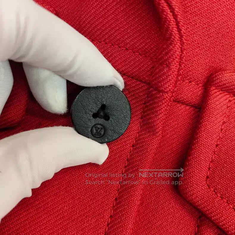 Louis Vuitton Louis Vuitton Long coat with red single-breasted pockets c Size XXS / US 00 / IT 34 - 4 Thumbnail