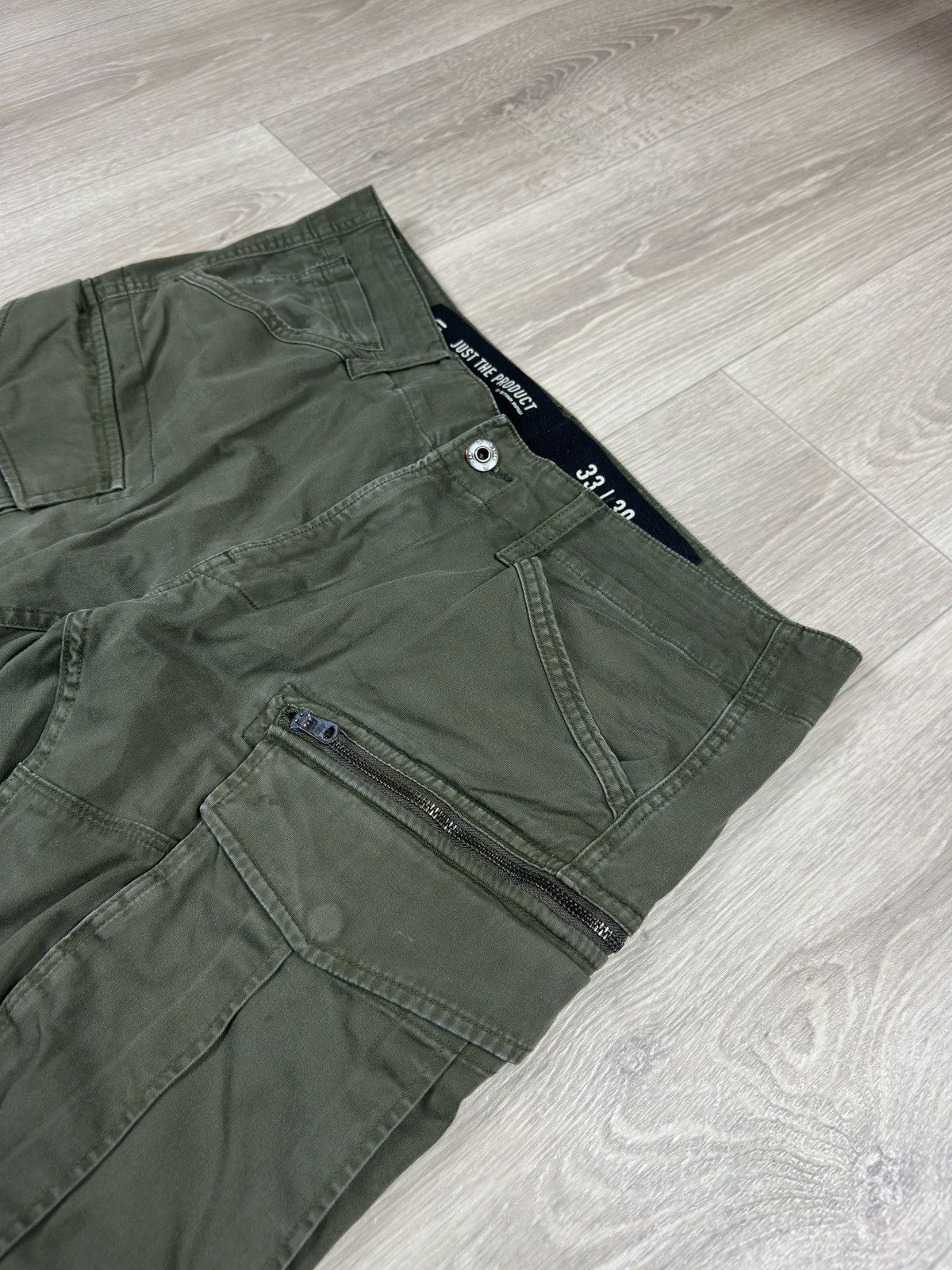 G-Star G-Star Raw Rovic Zip 3D Regular Tapered Cargo Pants Size US 33 - 6 Thumbnail