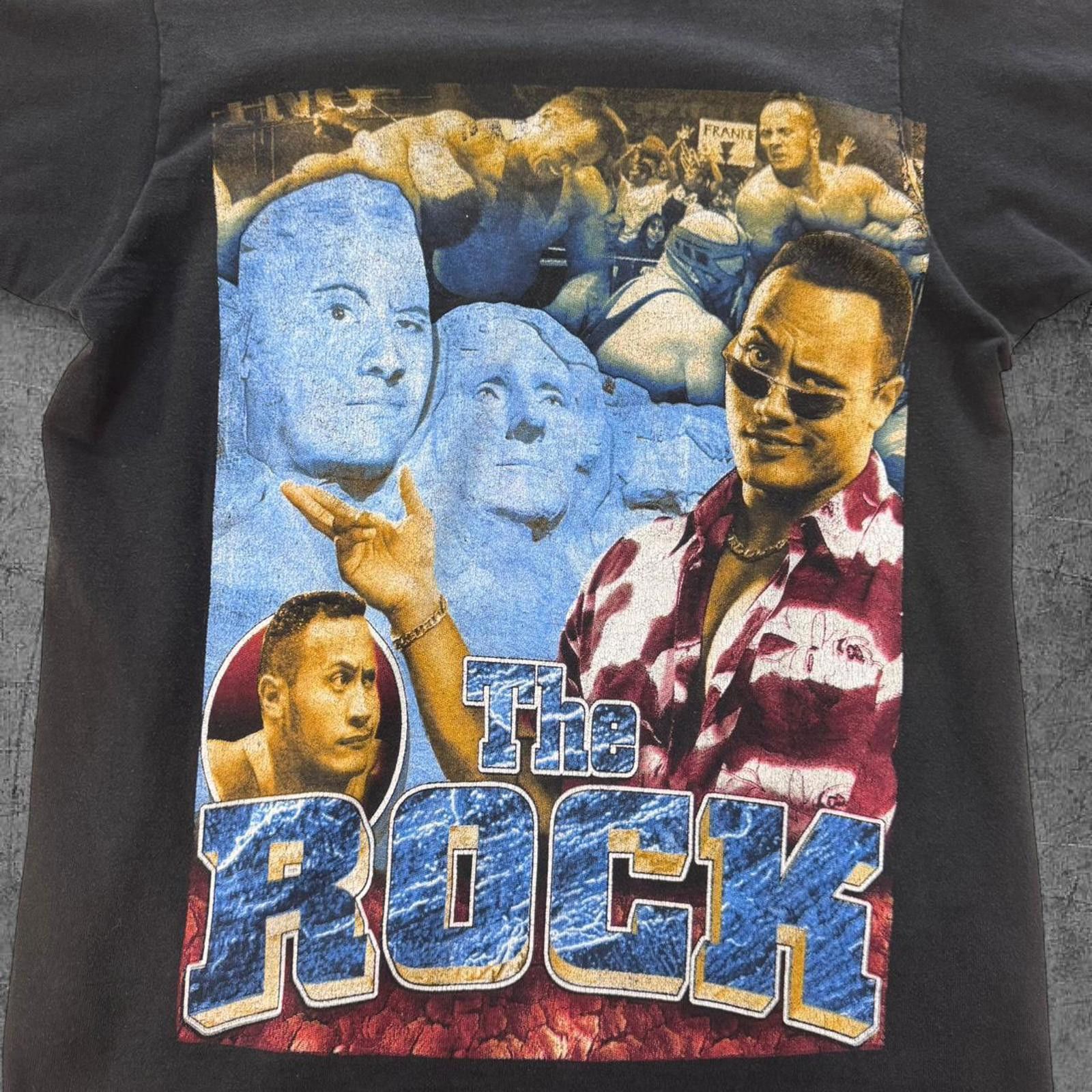 Rap Tees 90s The Rock WWE Rap Tee Size US M / EU 48-50 / 2 - 6 Thumbnail