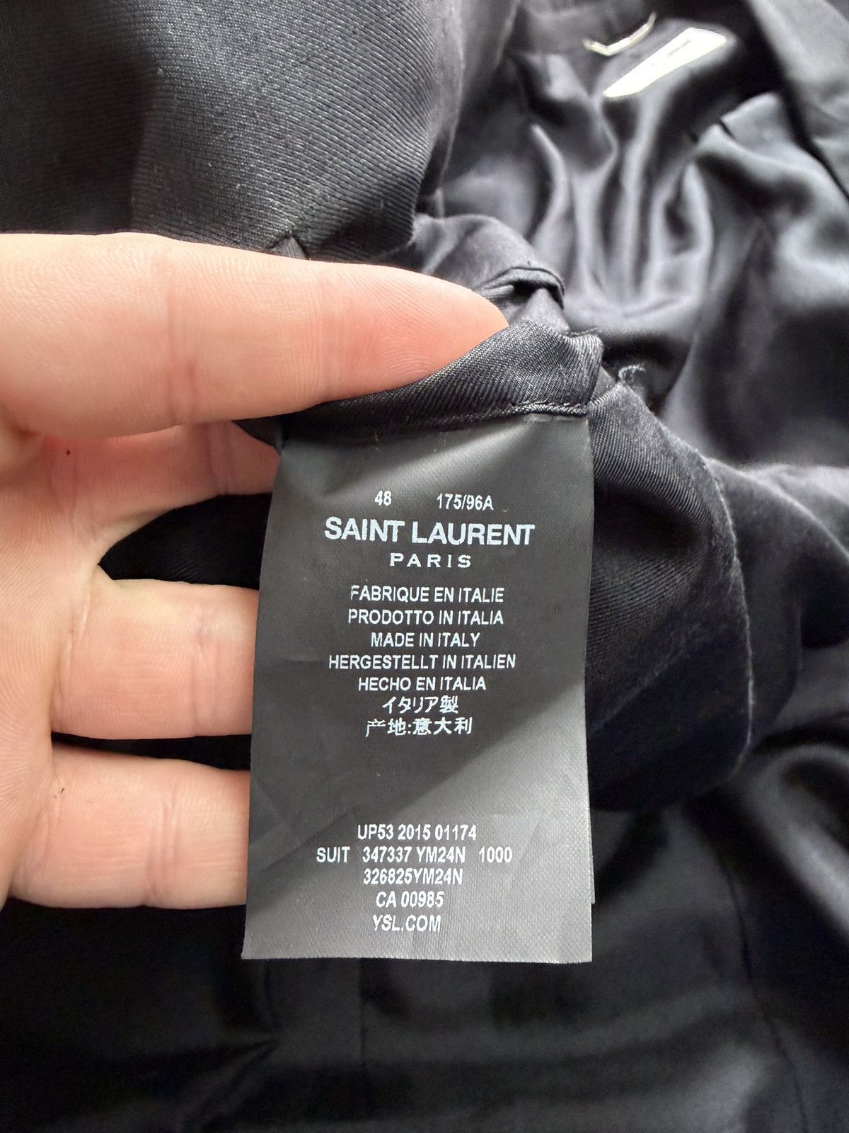 Saint Laurent Paris Saint Laurent hedi slimane Blazer From 2015 Size 48S - 6 Thumbnail