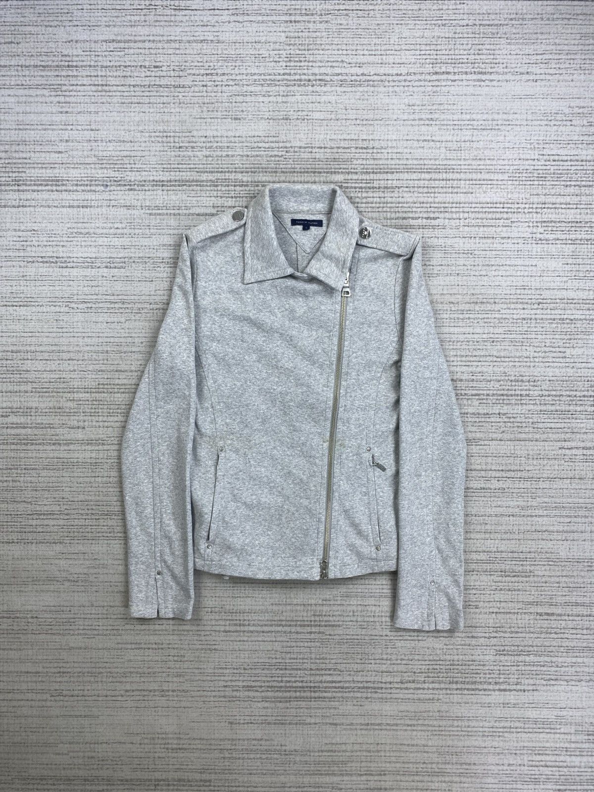 Japanese Brand × Tommy Hilfiger × Vintage Vintage Tommy Hilfiger Double Collar Jacket Size XS / US 0-2 / IT 36-38 - 1 Thumbnail