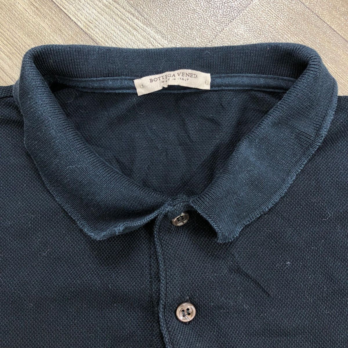 Bottega Veneta 90s Vintage Bottega Veneta Polo Shirt Italian Design Size US S / EU 44-46 / 1 - 7 Thumbnail