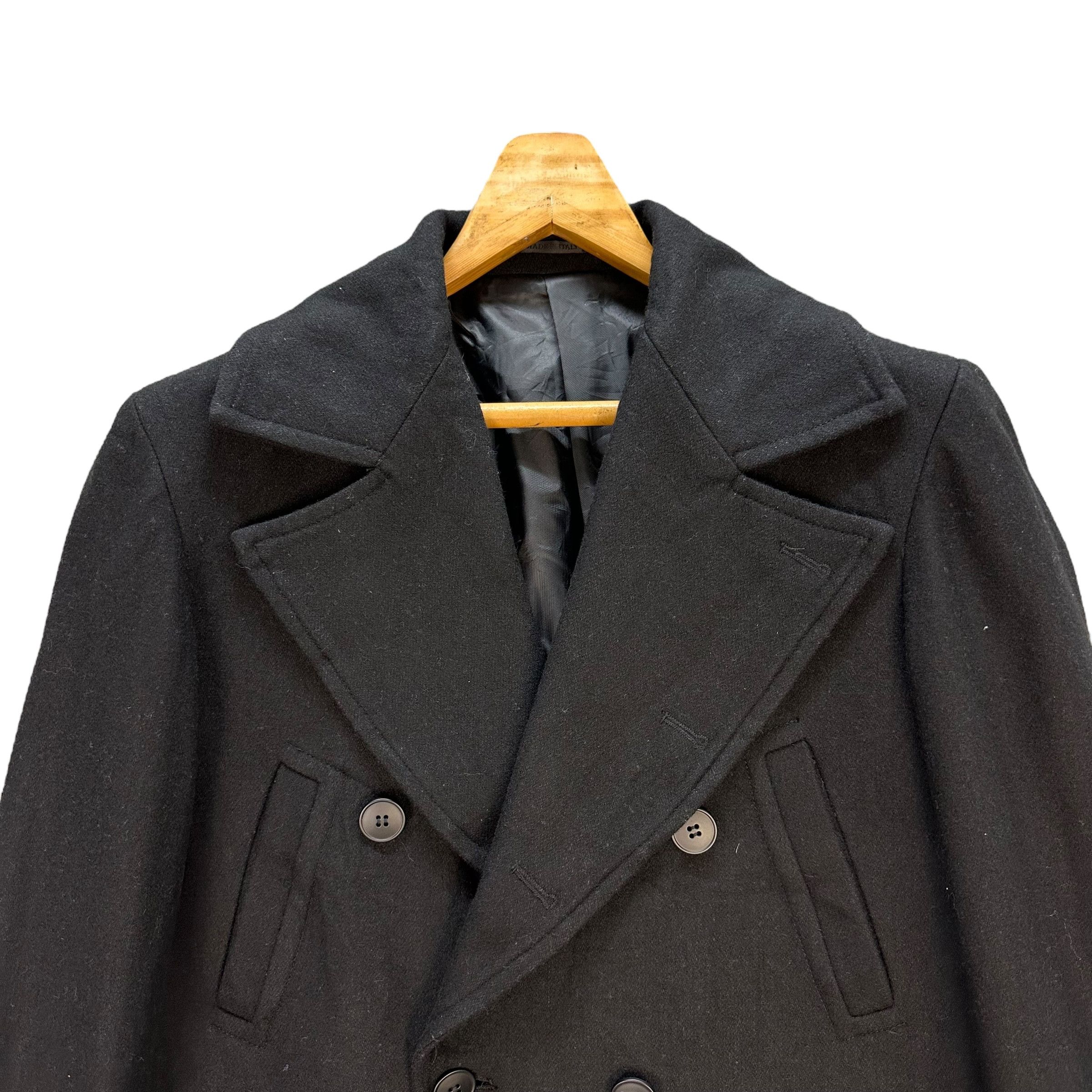 Alexander McQueen ALEXANDER MCQUEEN Double Breast Wool Coat #A40-0905 Size US M / EU 48-50 / 2 - 2 Thumbnail