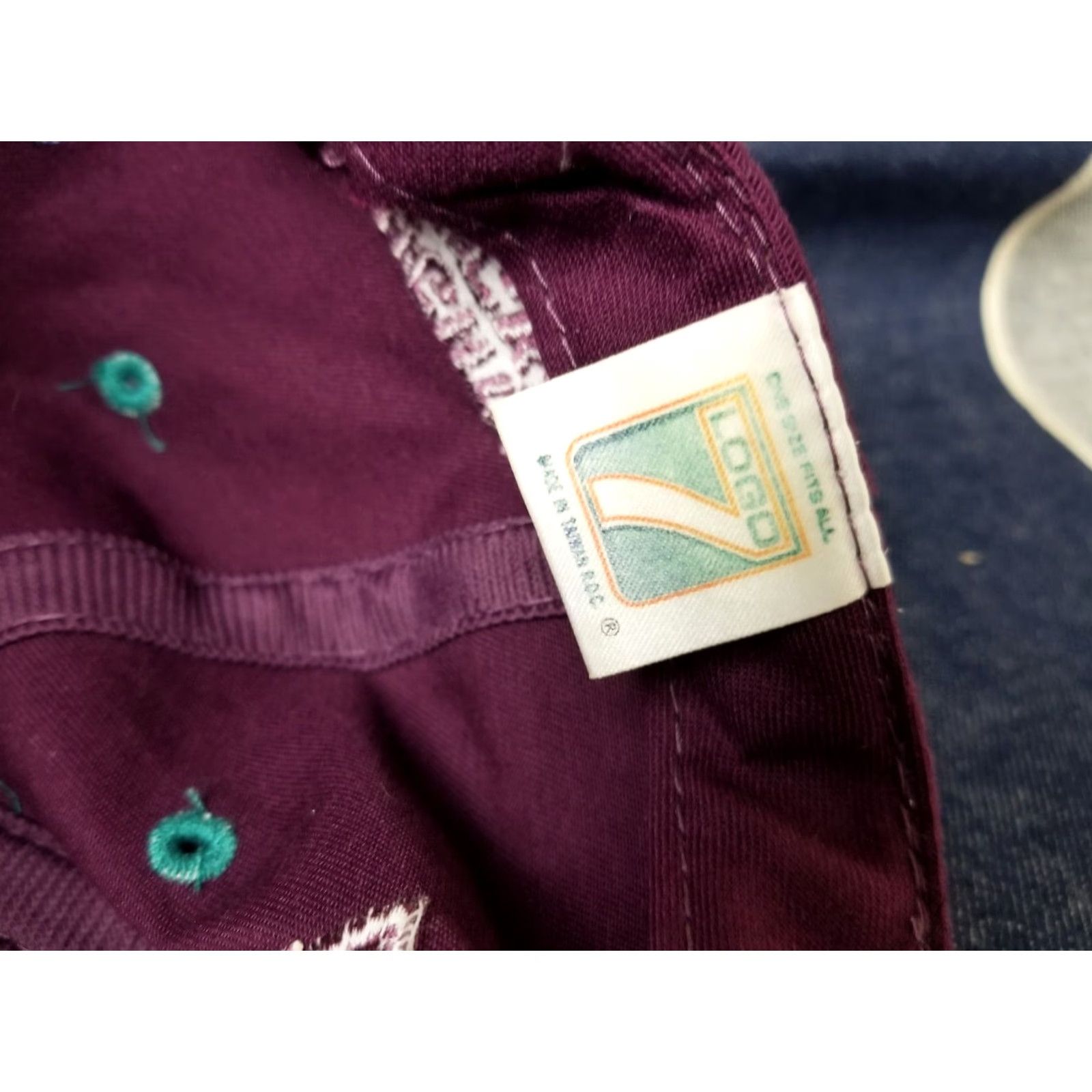 Logo 7 VINTAGE Mighty Ducks NHL HOCKEY LOGO 7 SNAPBACK HAT Men One Size Purple 90s Size ONE SIZE - 6 Thumbnail