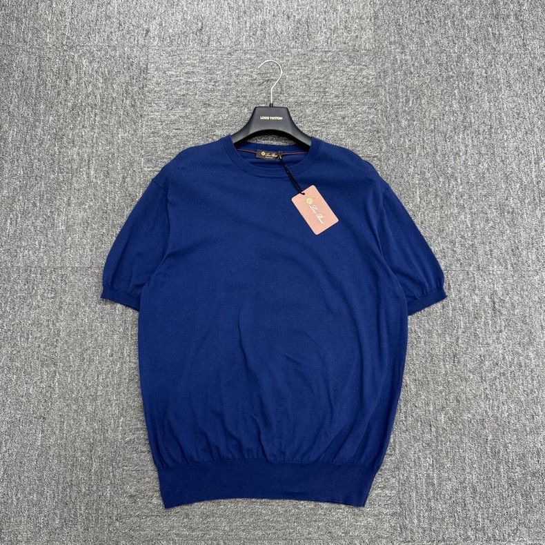 Loro Piana LORO PIANA Knitted short sleeves Size US XL / EU 56 / 4 - 1 Thumbnail