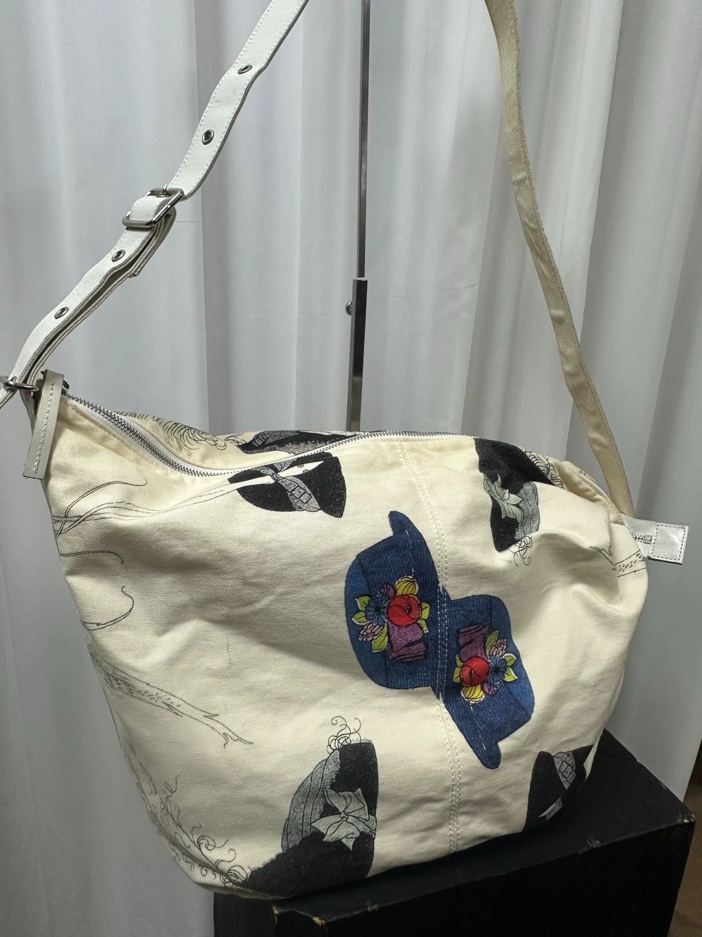 Yohji Yamamoto Yohji Yamamoto Y's Graffiti Tote/Shoulder Bag Size ONE SIZE - 6 Thumbnail