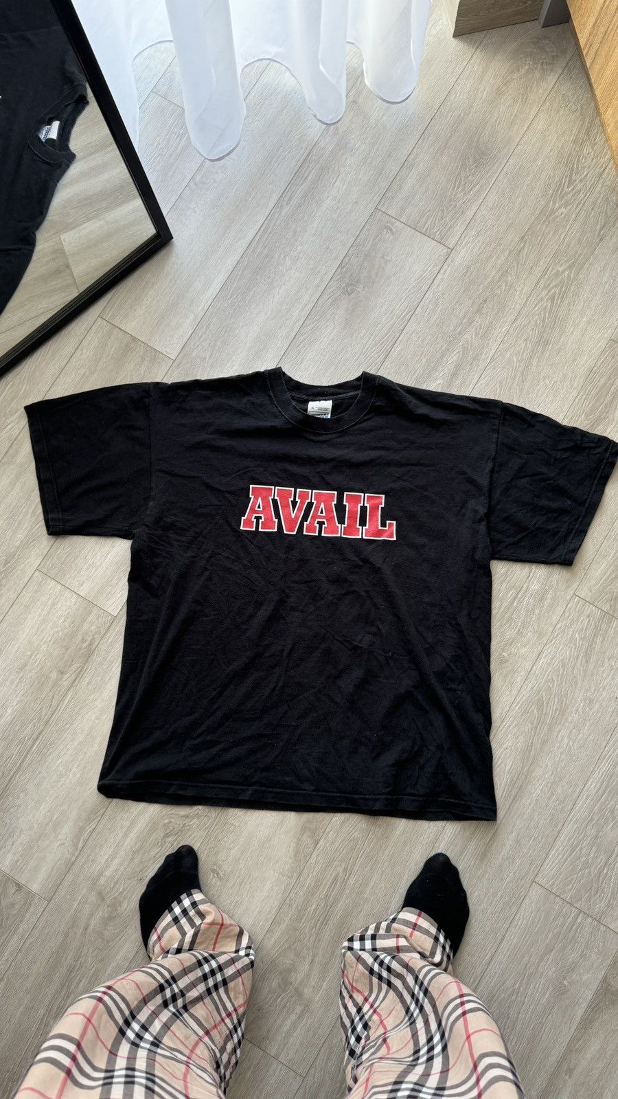 Band Tees Vintage 90s AVAIL Band Tee T-Shirt Punk Hardcore Size US XL / EU 56 / 4 - 1 Thumbnail
