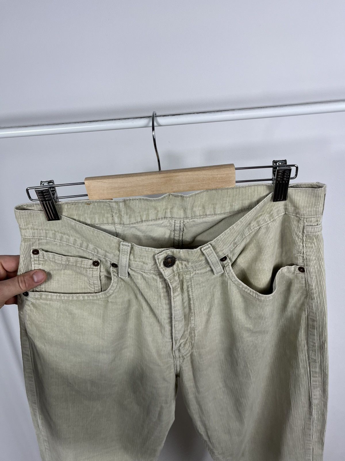 Levi's Levi’s 751 Vintage Corduroy Pants Beige Straight Fit W32 L32 Size US 32 / EU 48 - 12 Thumbnail