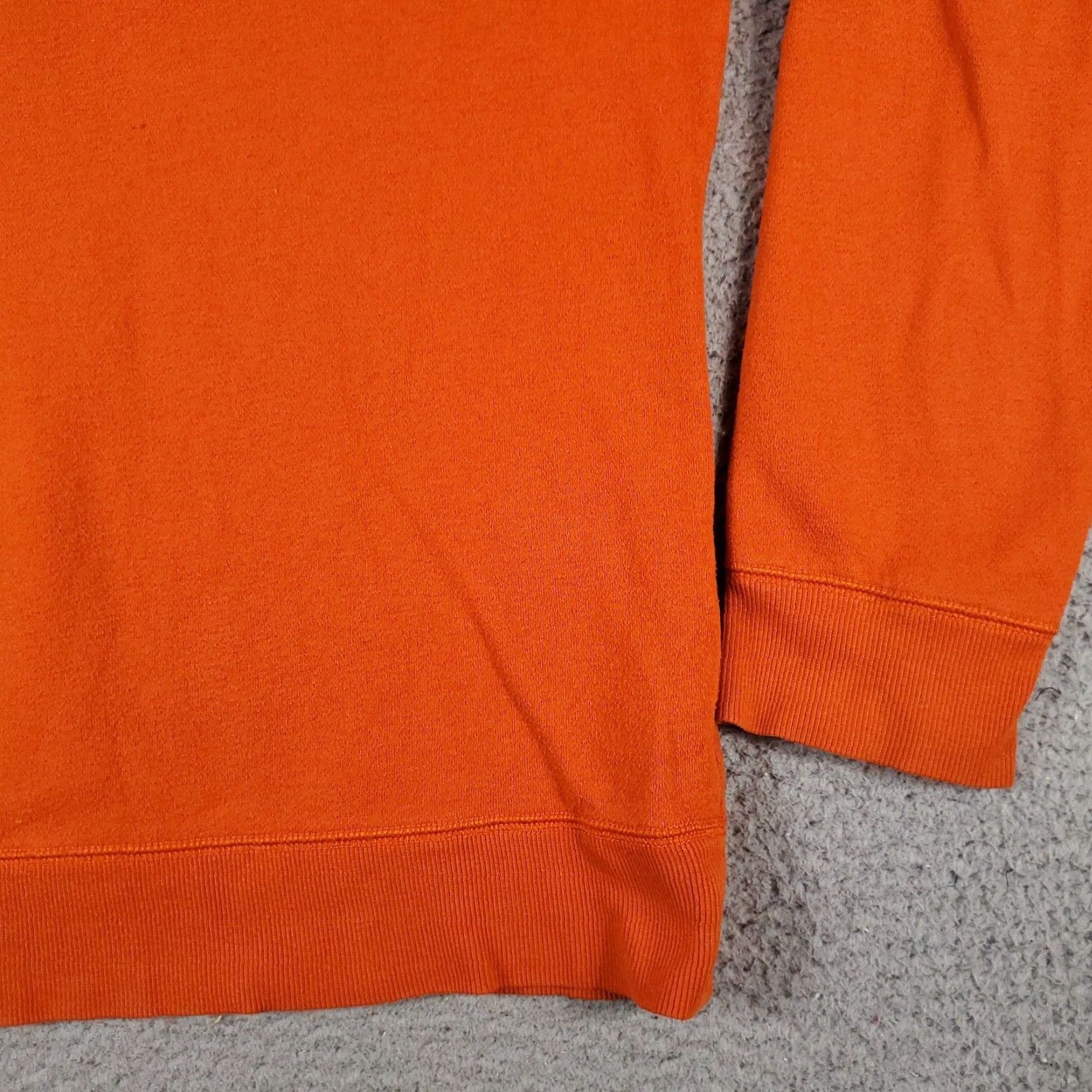 Vintage Columbia Sweater Mens Medium Orange 1/4 Zip Up Pullover Sweatshirt Size US M / EU 48-50 / 2 - 5 Thumbnail