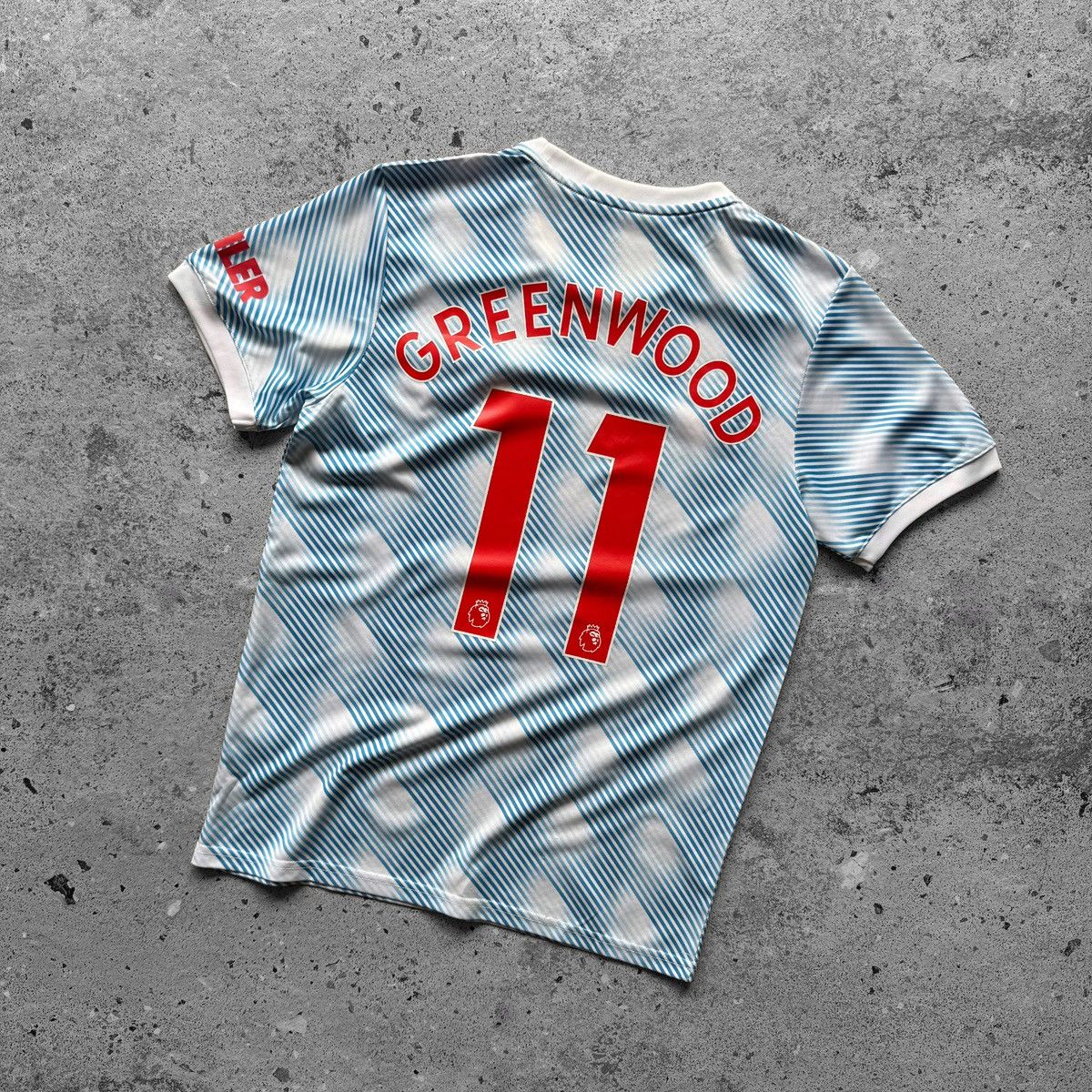 Adidas Manchester United Greenwood 11 Soccer Jersey