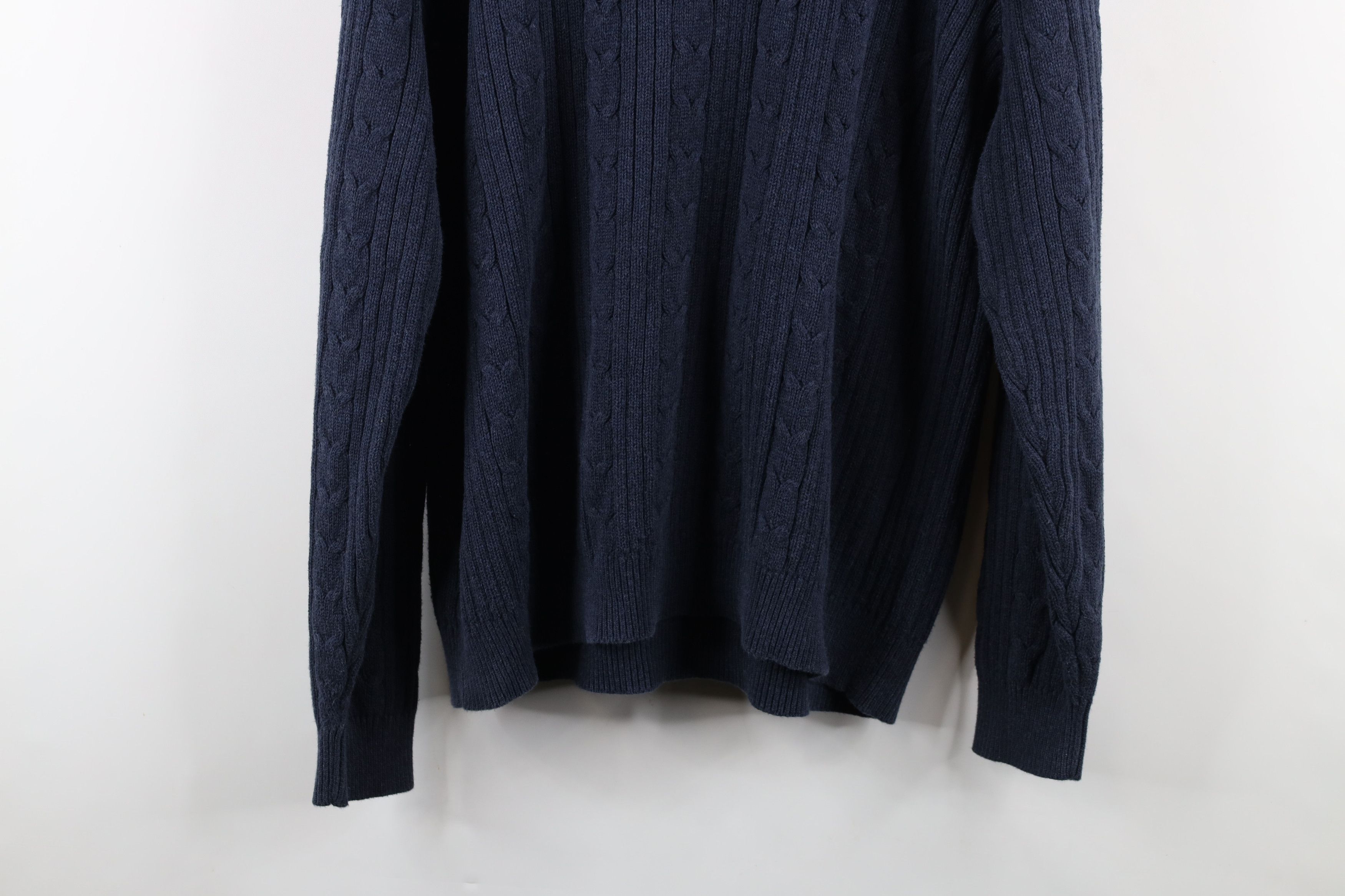Eddie Bauer × Vintage Vintage Eddie Bauer Ribbed Knit Crewneck Sweater Cotton Size US XL / EU 56 / 4 - 10 Thumbnail