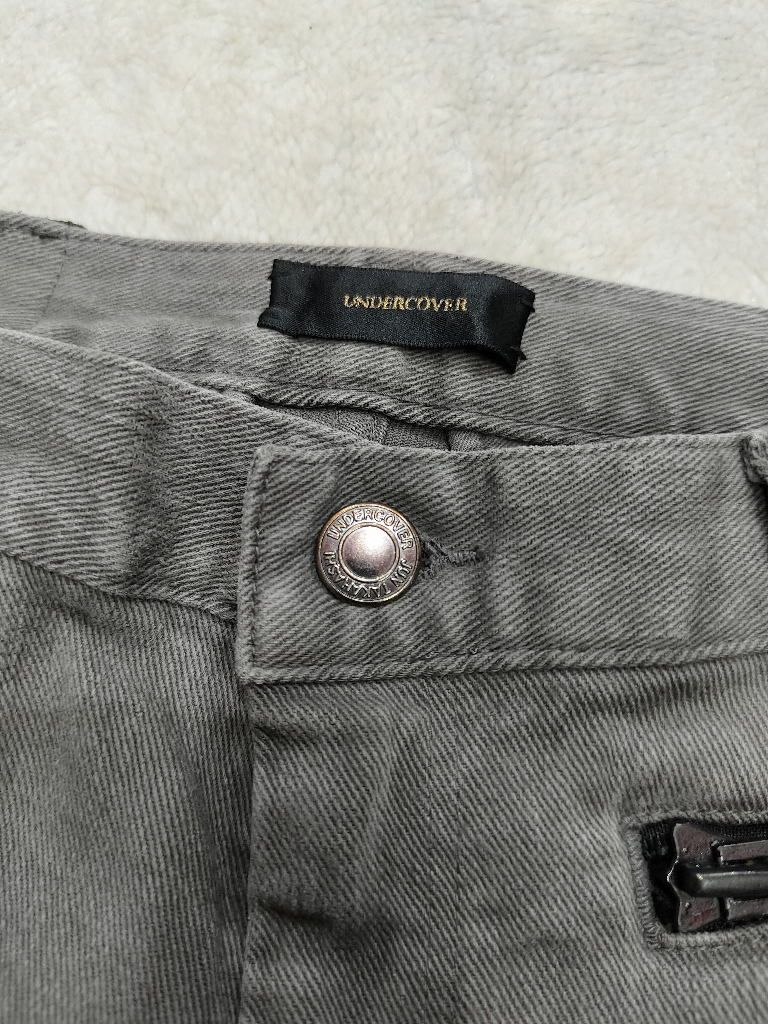 Undercover Undercover - "Psychodandy" Punk Destroyed Skinny Jeans Size US 28 / EU 44 - 4 Thumbnail