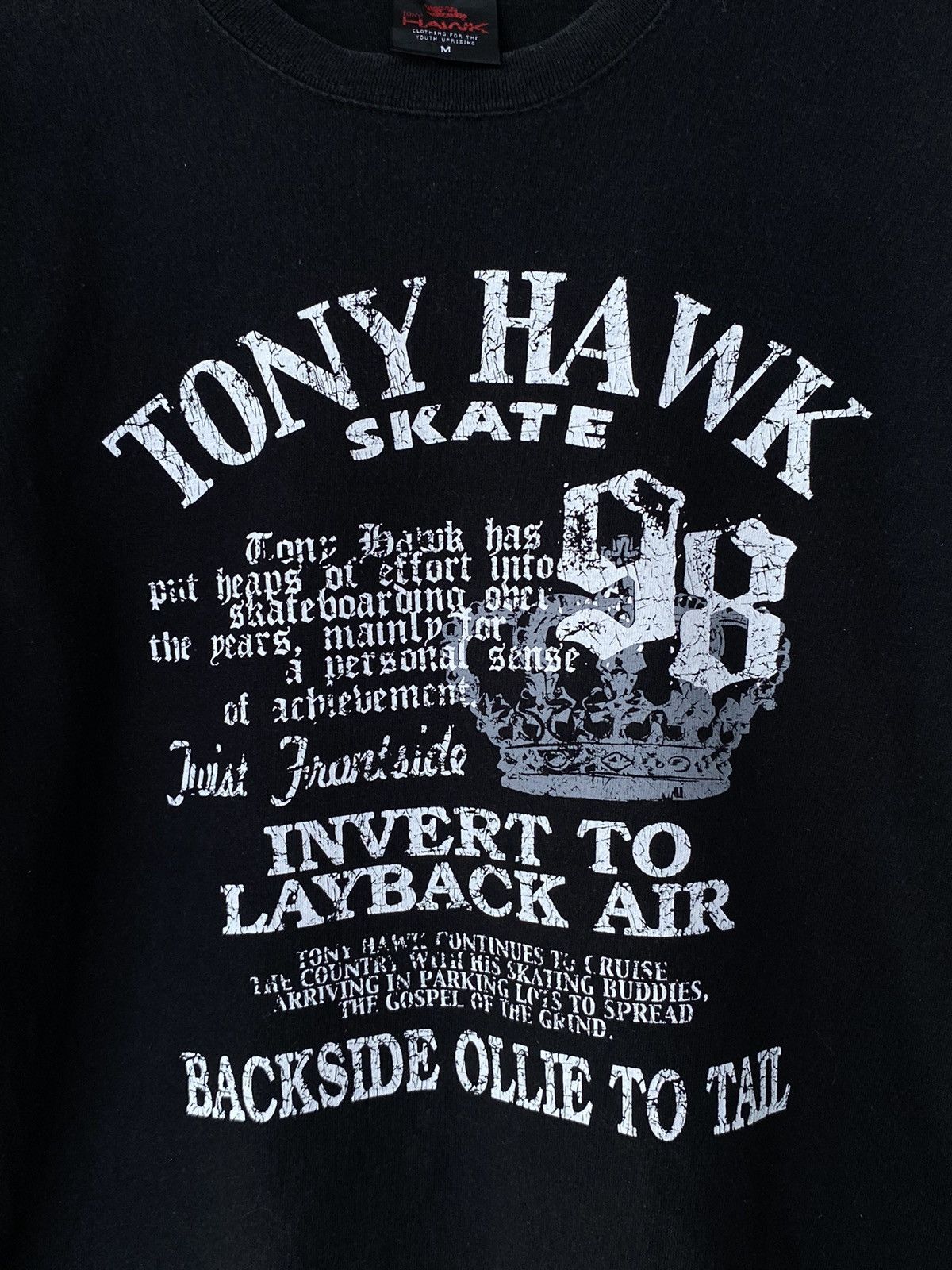 Vintage Rare Vintage Tony Hawk Skateboarding Tees Size US M / EU 48-50 / 2 - 5 Thumbnail