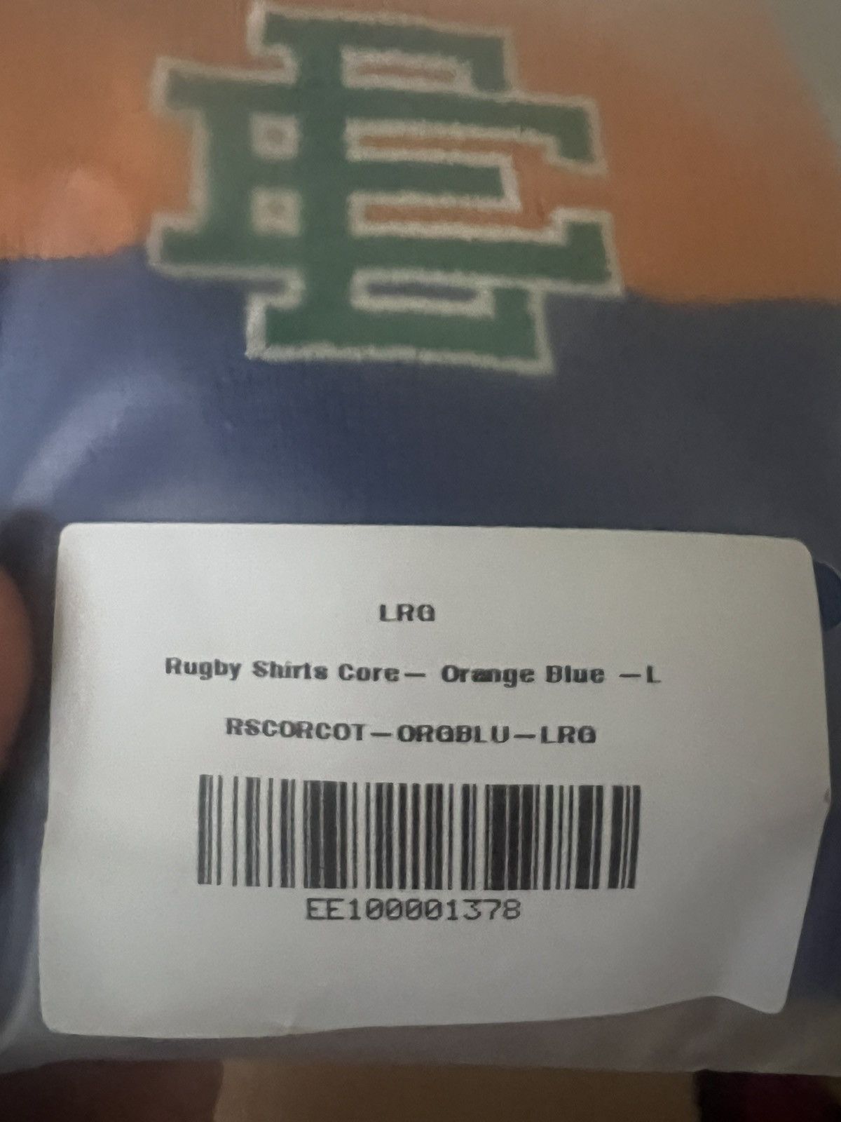 Eric Emanuel Eric Emanuel Orange & blue rugby polo shirt large Size US L / EU 52-54 / 3 - 4 Thumbnail
