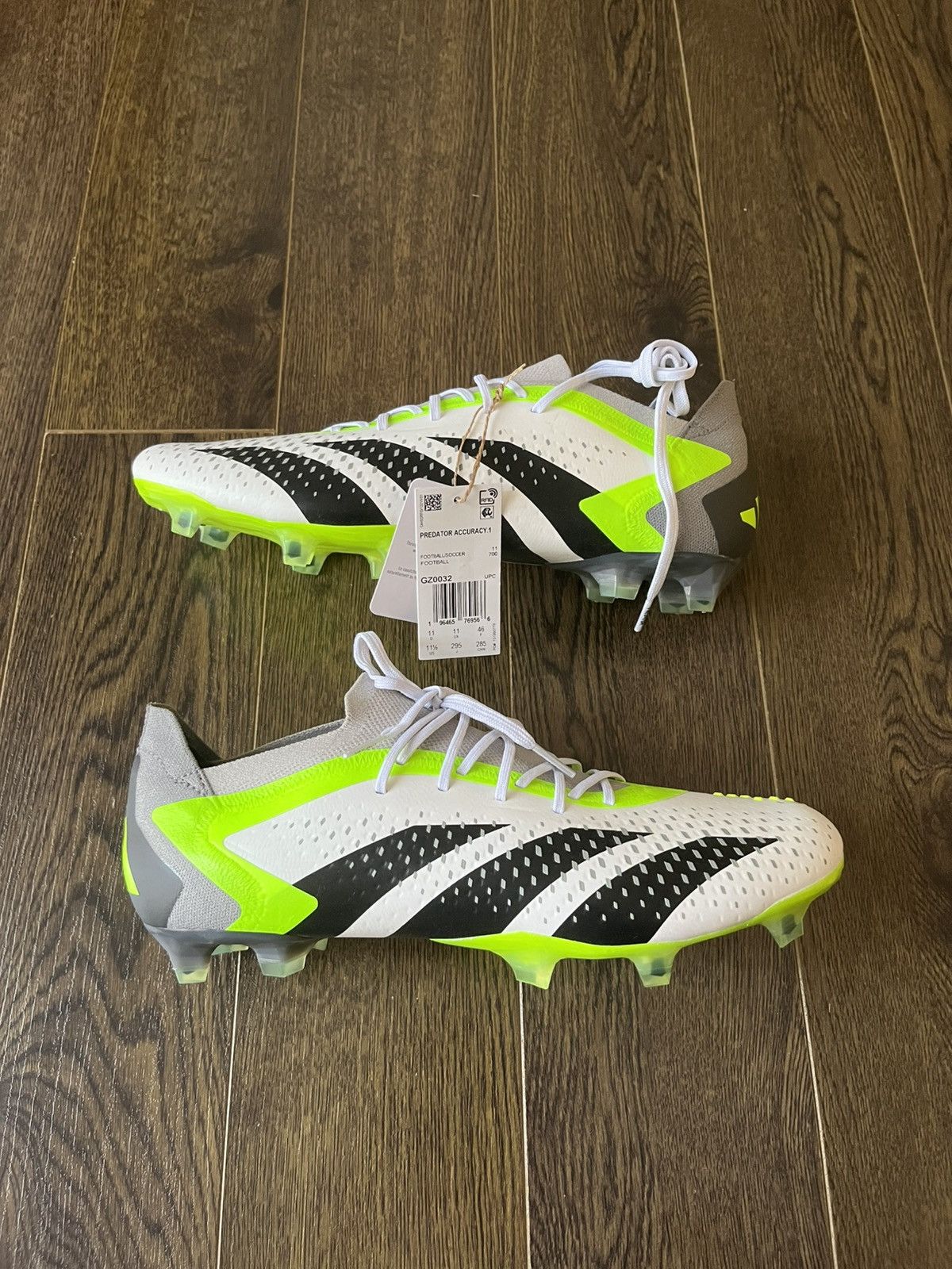 Adidas Adidas Predator Accuracy .1 FG Low Soccer Cleats Size US 11.5 / EU 44-45 - 2 Thumbnail