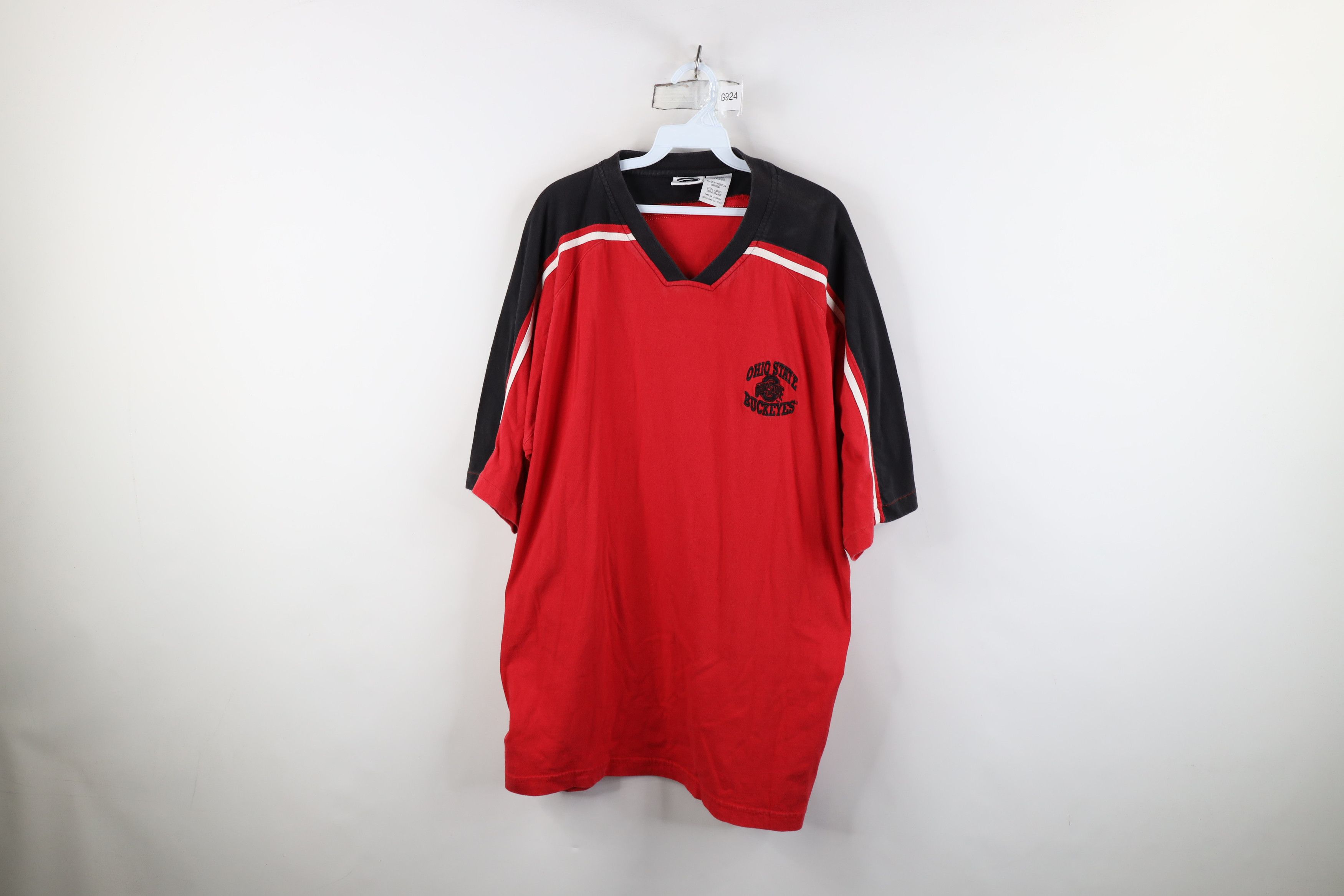 Vintage Vintage 90s Ohio State University Football Jersey T-Shirt Size US XL / EU 56 / 4 - 1 Thumbnail