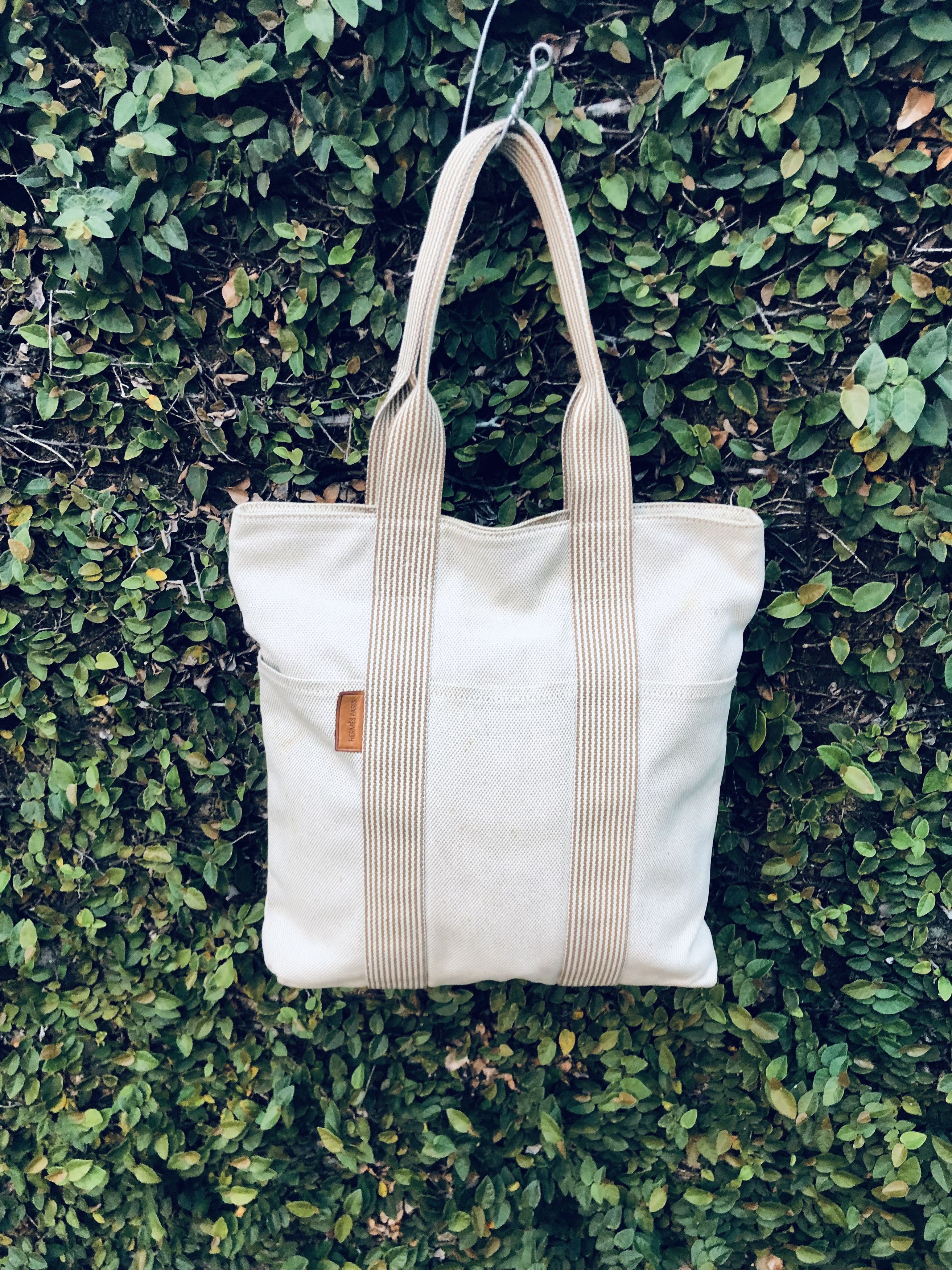 Other Vintage Canvas Style Workwear Fashion Tote bAg Size ONE SIZE - 9 Thumbnail