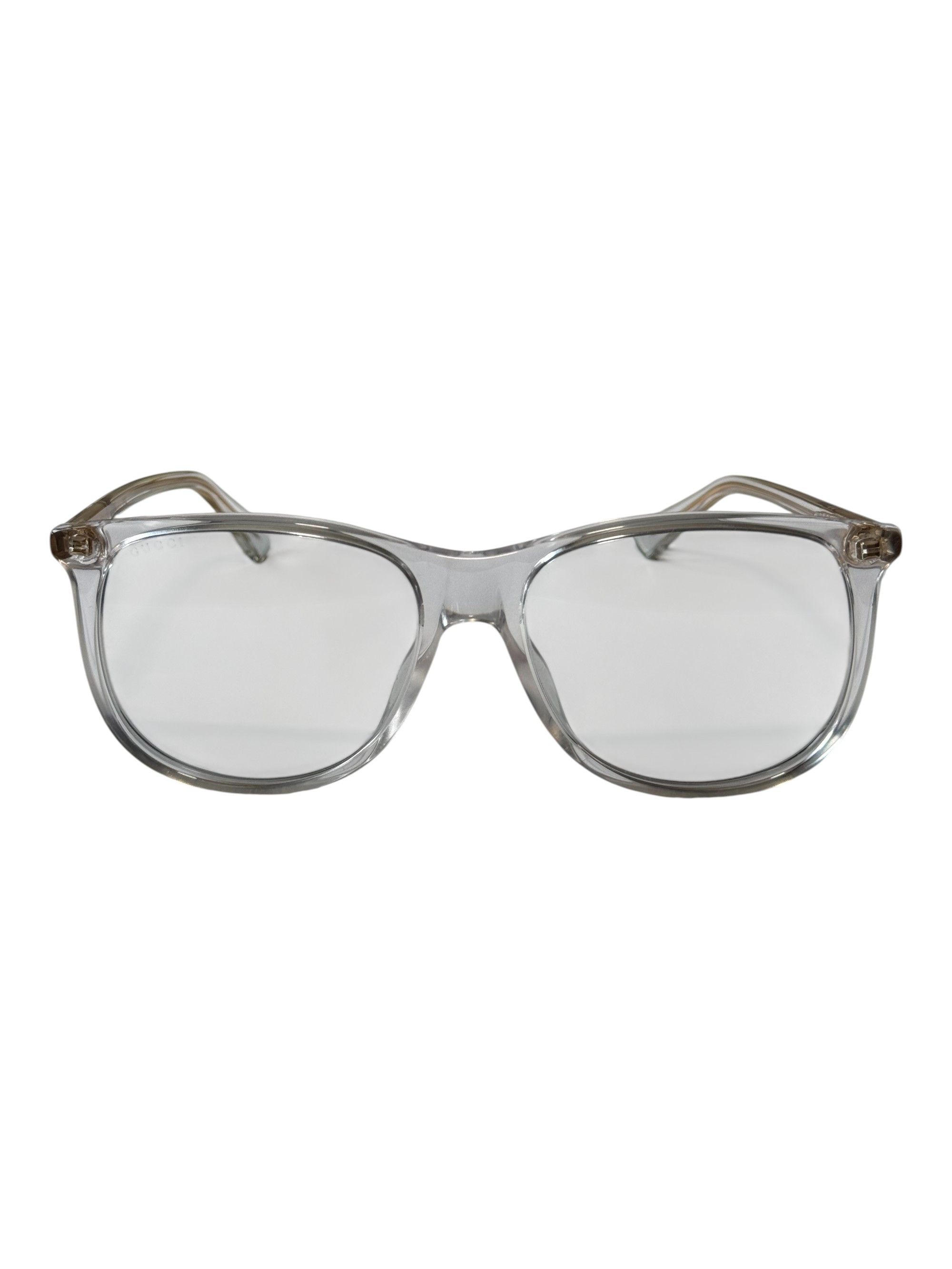 Gucci Gucci Square-Frame Recycled Acetate Sunglasses Clear Size ONE SIZE - 2 Thumbnail