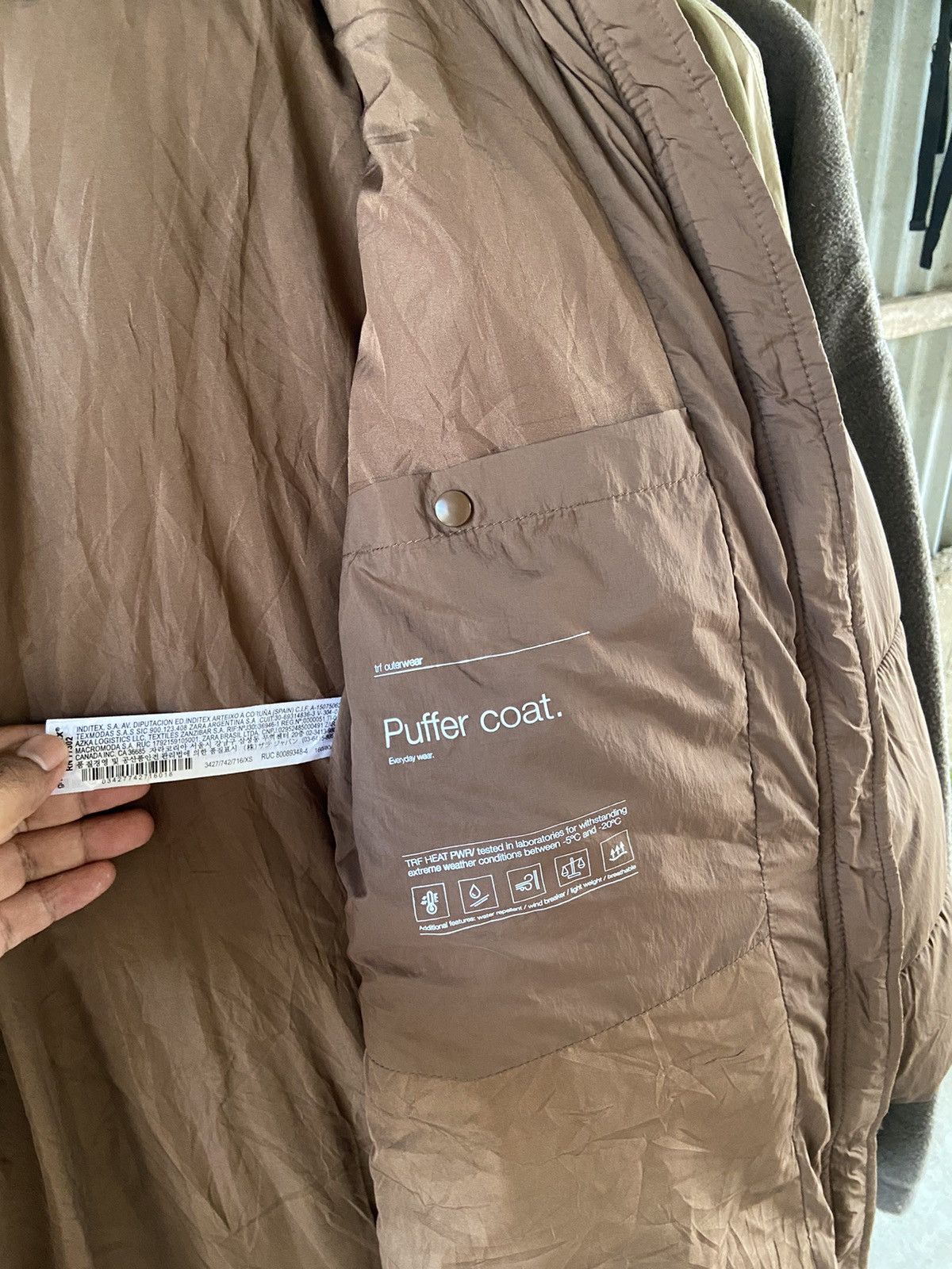 Other × Zara ZARA PUFFER LIGHT JACKET Size US XS / EU 42 / 0 - 7 Thumbnail