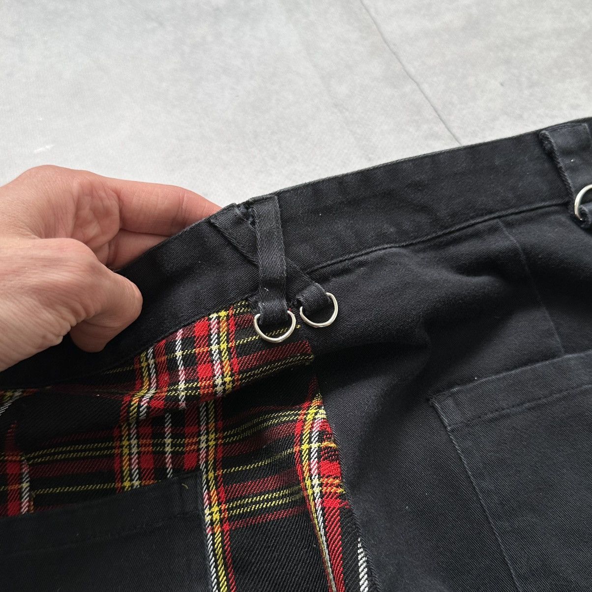 If Six Was Nine × Seditionaries × Tripp NYC Japan Punk Zipper Checkered Pants Gothic Emo Mad Punks Vibe Size 30" / US 8 / IT 44 - 13 Thumbnail