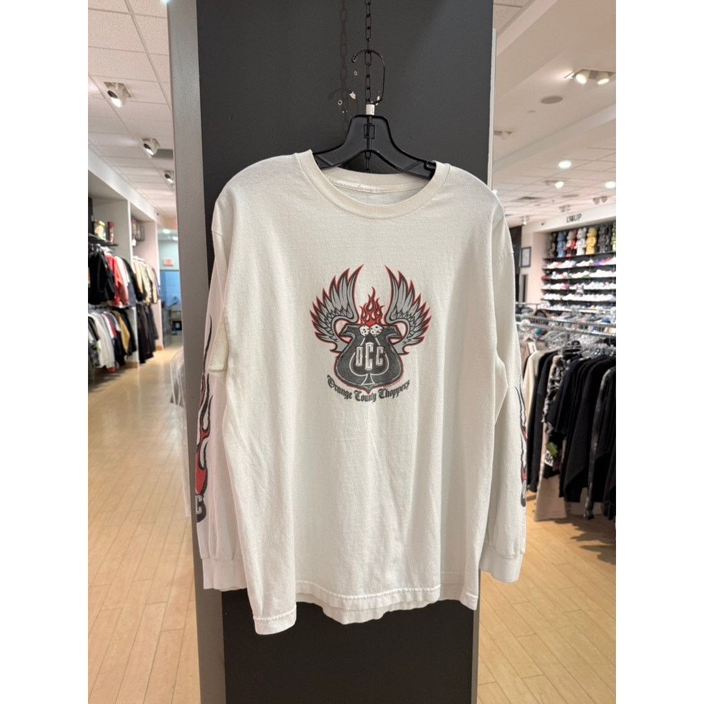 2003 Orange County Choppers Vintage Flame Long Sleeve Shirt