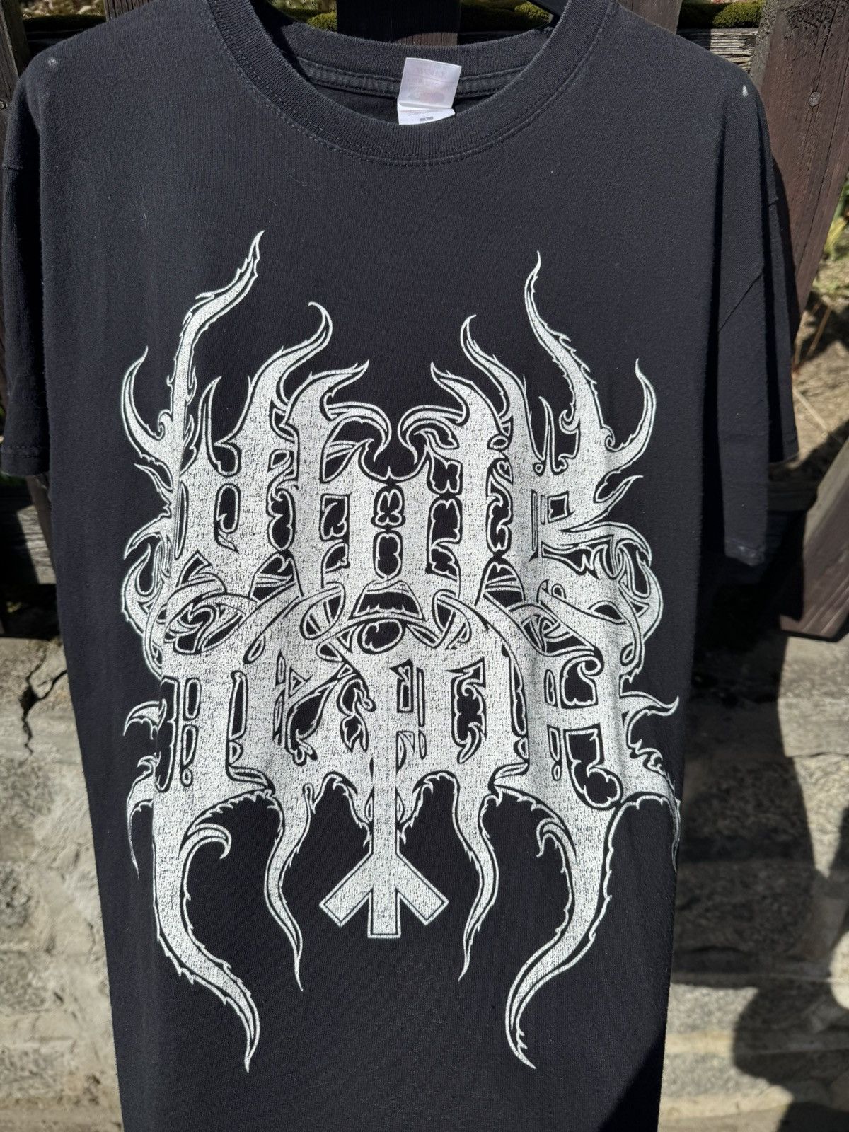 Band Tees White Army Black Metal Band Finland Darkthrone Satan Burzum Size US L / EU 52-54 / 3 - 9 Thumbnail