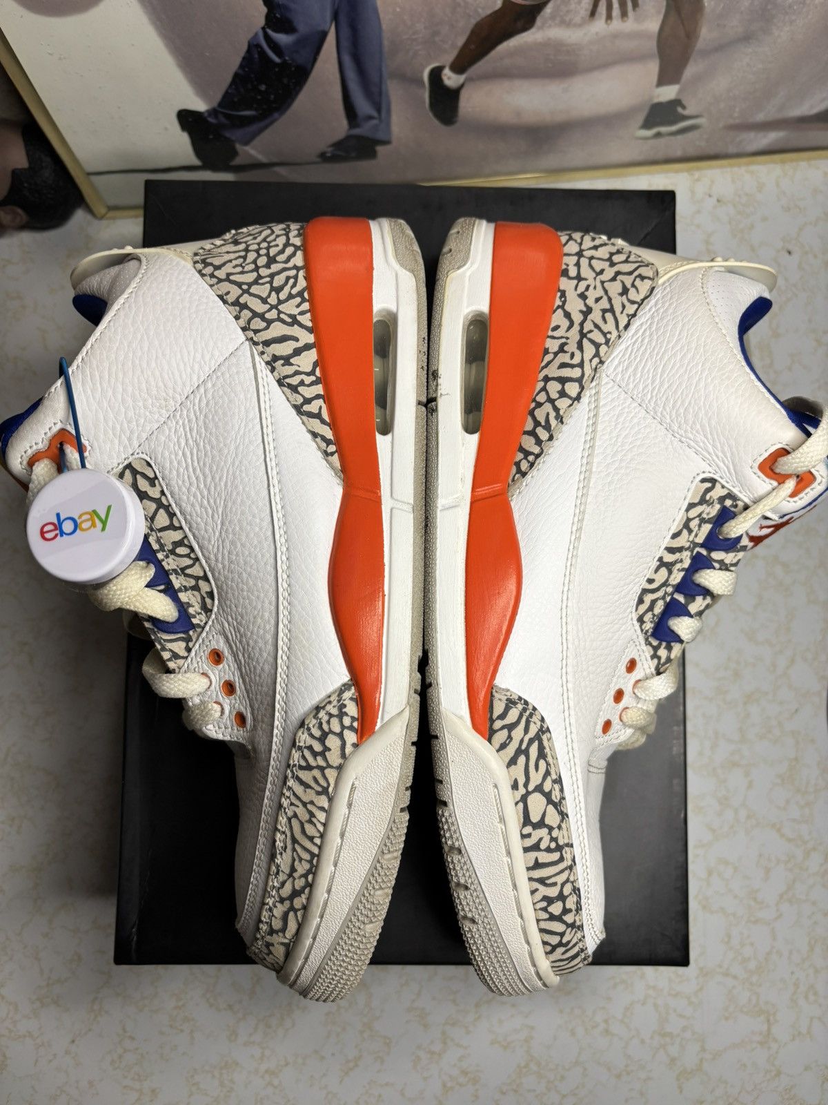 Jordan Brand Air Jordan 3 Retro Knicks Size US 9 / EU 42 - 4 Thumbnail