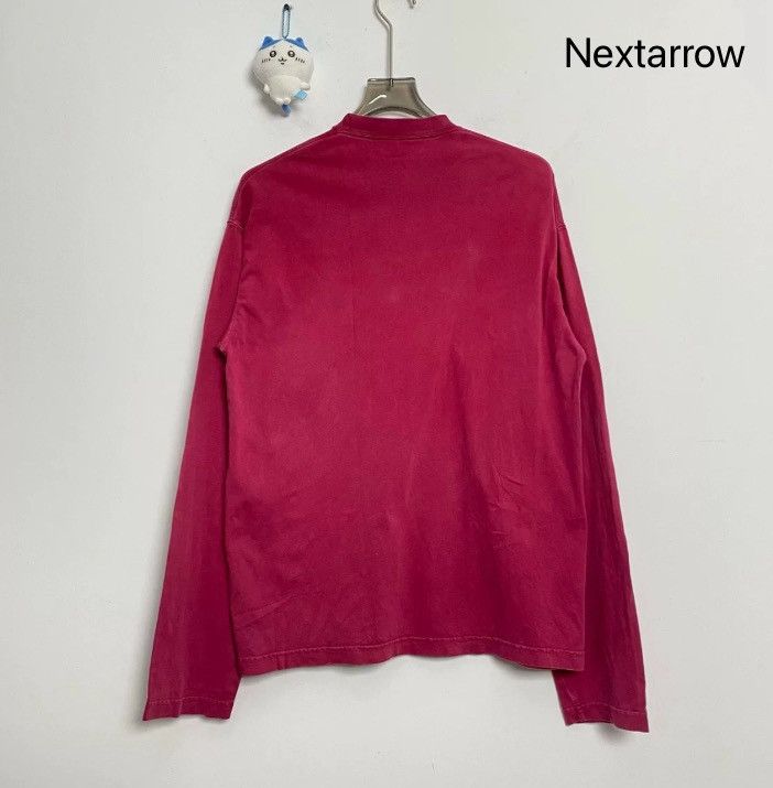 Balenciaga Balenciaga Rose Red Slogan Long Sleeve2412-Nextarrow Size US L / EU 52-54 / 3 - 2 Thumbnail