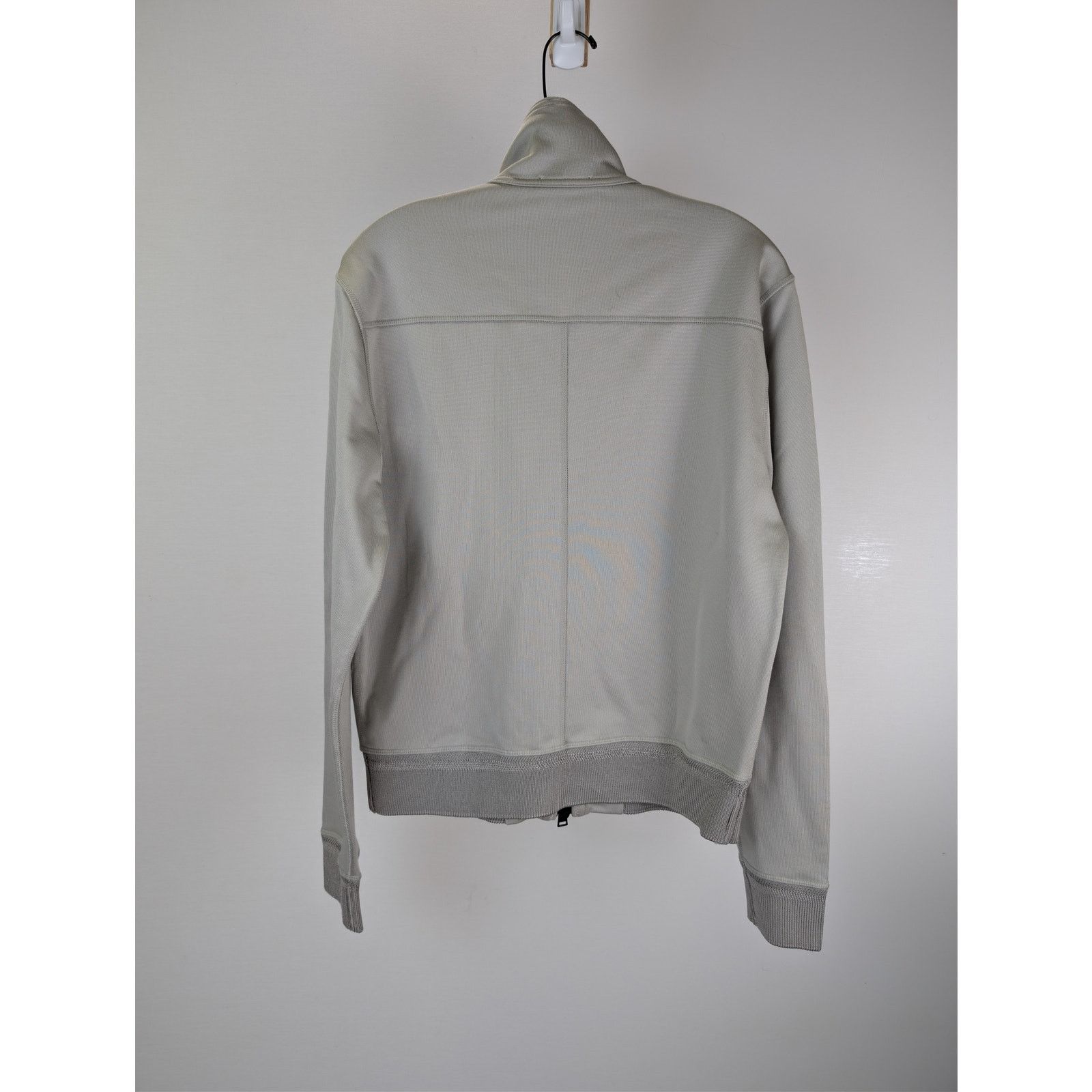 Tom Ford o1rshd1 CC20 zip-up jacket with leather trims in Grey Size US M / EU 48-50 / 2 - 16 Thumbnail