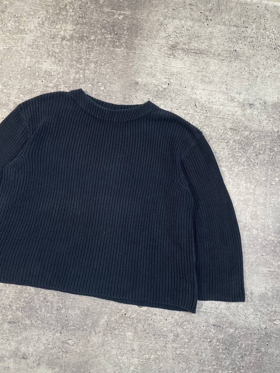 Norse Projects Norse Projects Baggy Cropped Heavy Cotton Knit Sweater Y2K Size US L / EU 52-54 / 3 - 3 Thumbnail