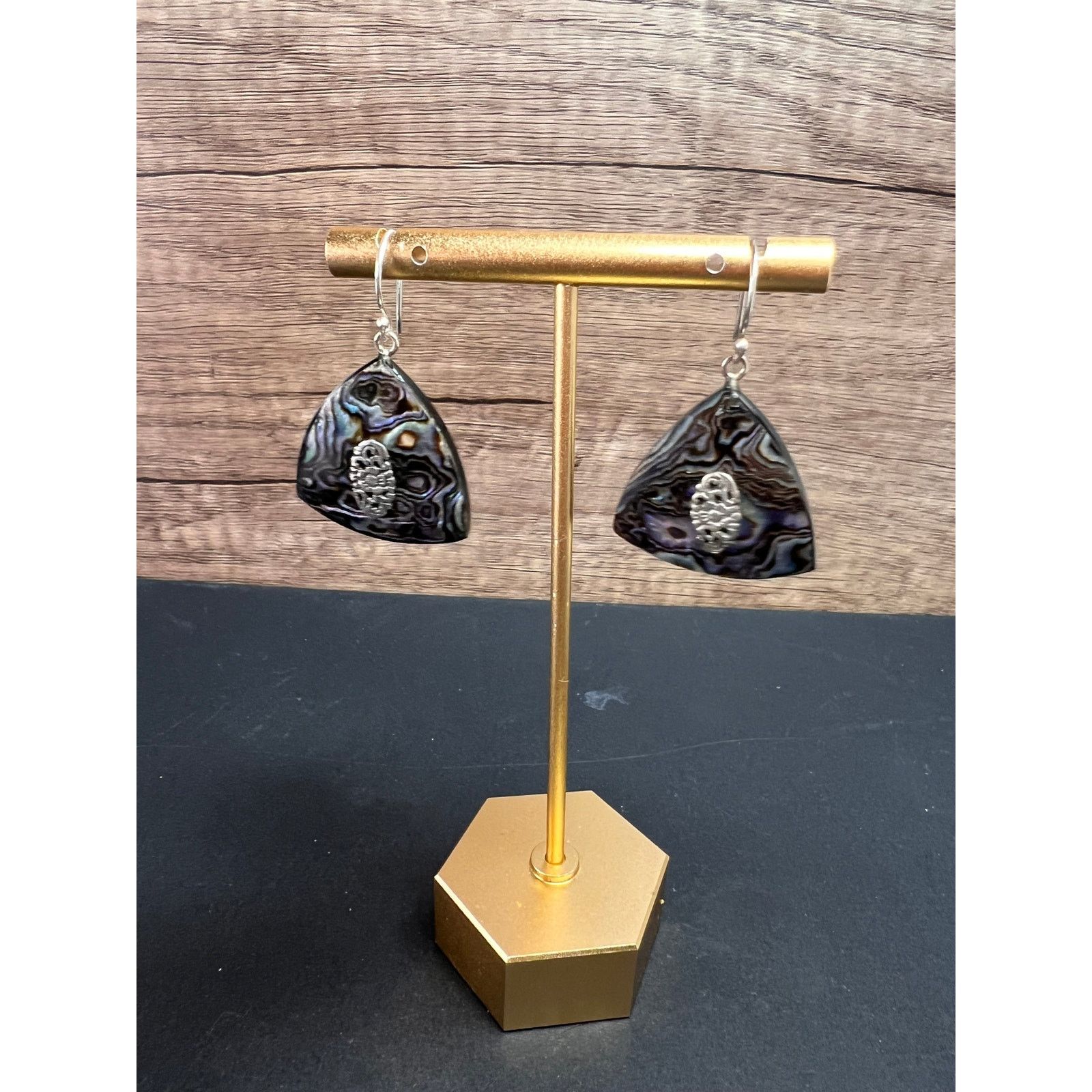 Other NEW Abalone shell sterling silver dangle earrings Size ONE SIZE - 4 Thumbnail