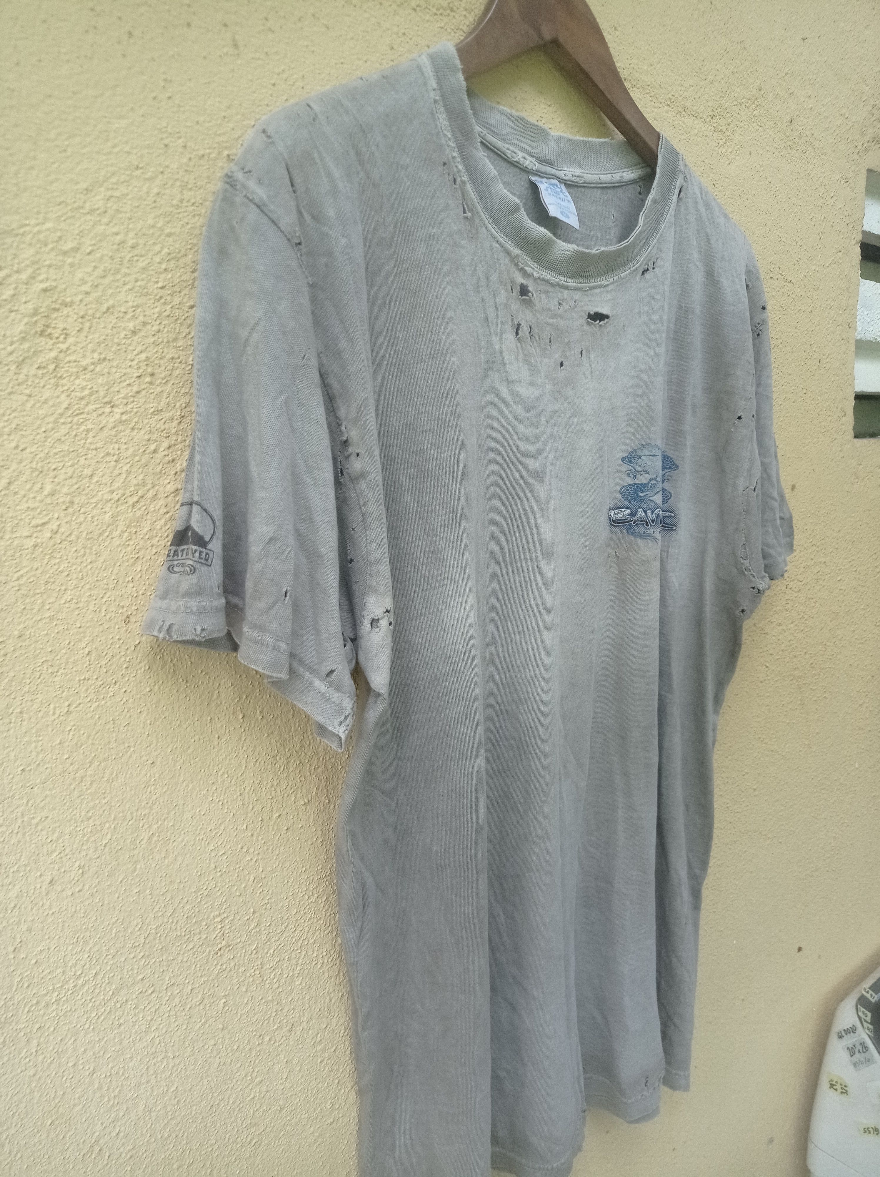 Vintage Destress faded crazy shirts banzai dragon Hawaii surf #GL54 Size US M / EU 48-50 / 2 - 14 Thumbnail