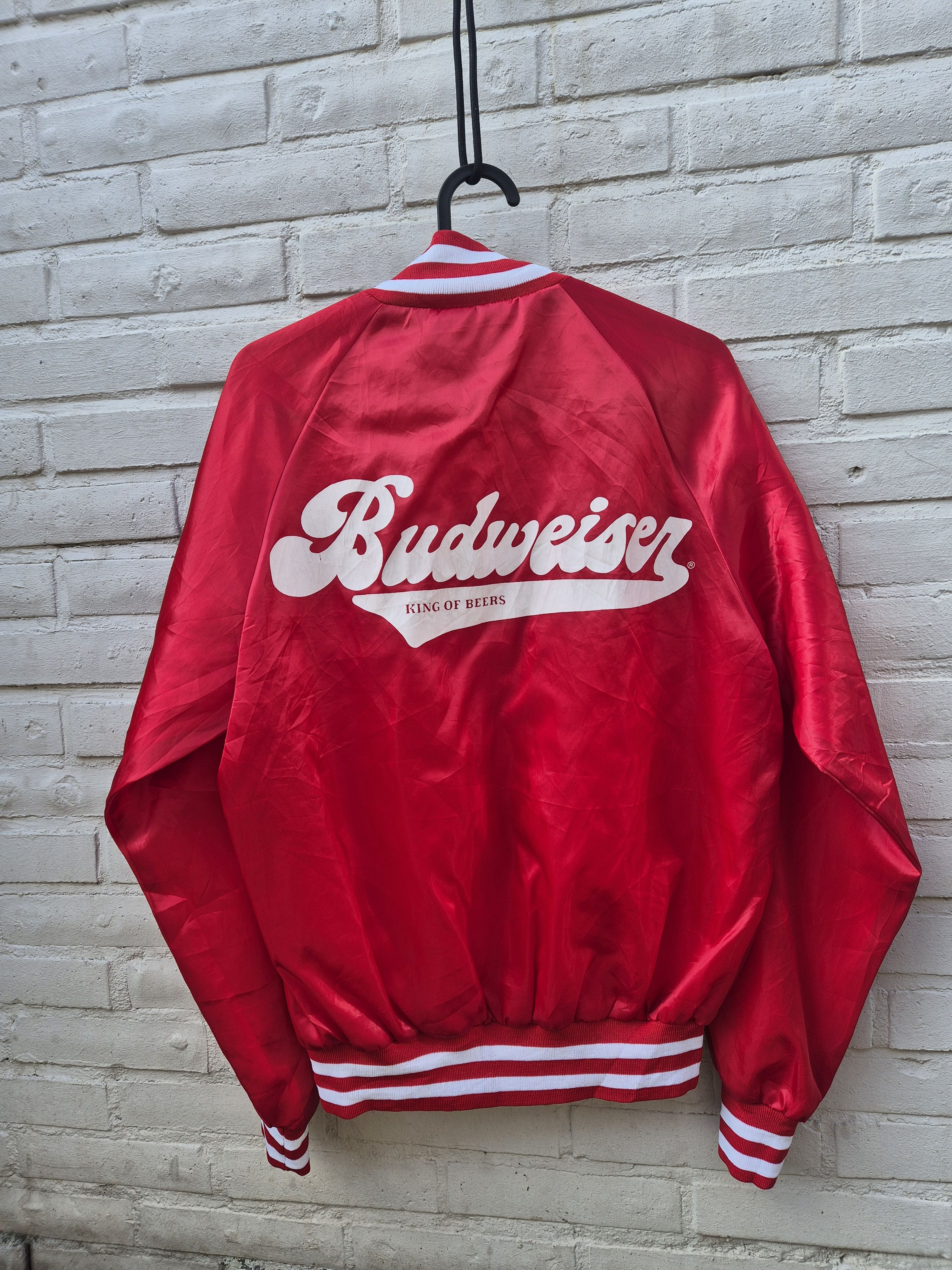 Budweiser 80' Budweiser beer Usa Varsity Baseball jackek Size S / US 4 / IT 40 - 1 Thumbnail